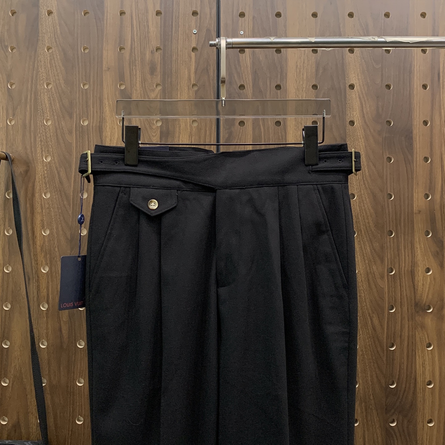 PLV🔥🔥毛呢西裤2025ss秋冬【新品】官网同步有售，男士高端商务休闲毛呢西裤，高端进口面料，带弹力，