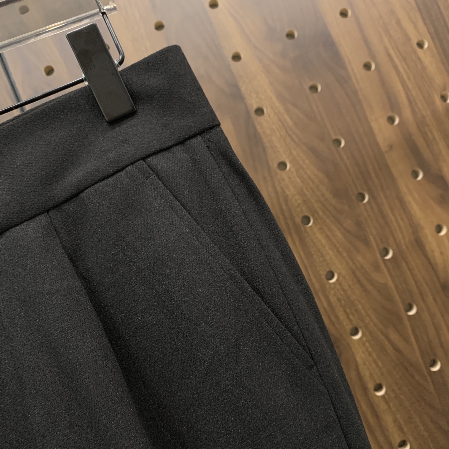 P普拉达🔥🔥毛呢西裤2025ss秋冬【新品】官网同步有售，男士高端商务休闲毛呢西裤，高端进口面料，带弹力