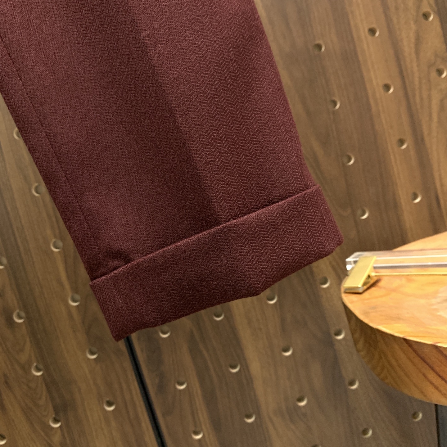 PLV🔥🔥毛呢西裤2025ss秋冬【新品】官网同步有售，男士高端商务休闲毛呢西裤，高端进口面料，带弹力，