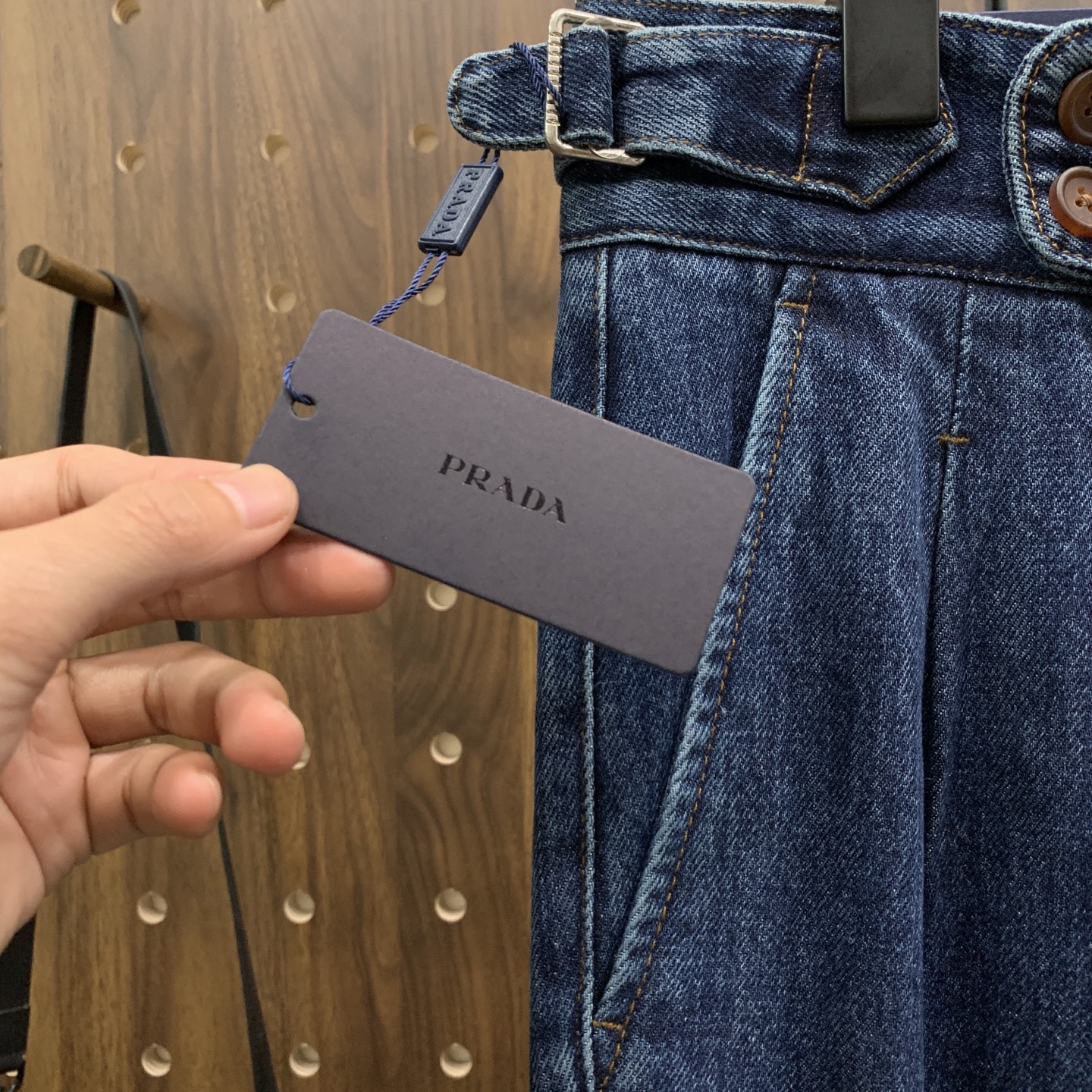 P普拉达🔥🔥毛呢西裤2025ss秋冬【新品】官网同步有售，男士高端商务休闲毛呢西裤，高端进口面料，带弹力