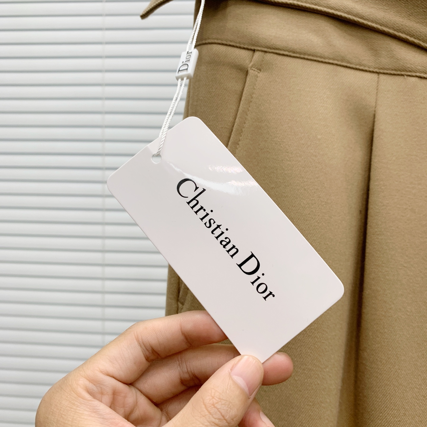 P迪奥🔥🔥毛呢西裤2025ss秋冬【新品】官网同步有售，男士高端商务休闲毛呢西裤，高端进口面料，带弹力，