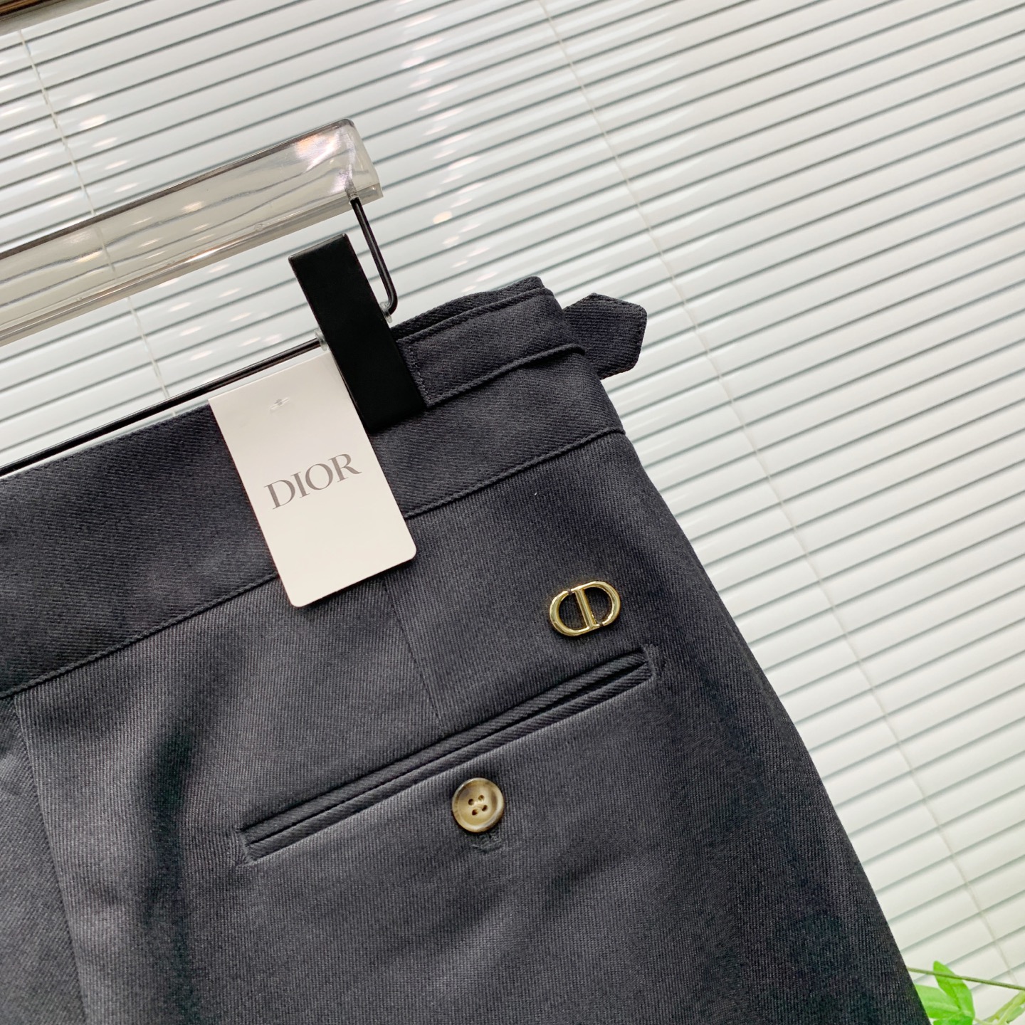 P迪奥🔥🔥毛呢西裤2025ss秋冬【新品】官网同步有售，男士高端商务休闲毛呢西裤，高端进口面料，带弹力，