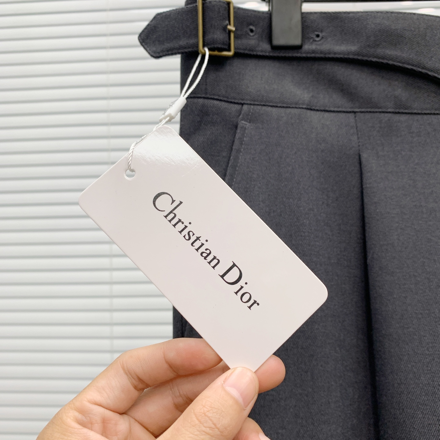 P迪奥🔥🔥毛呢西裤2025ss秋冬【新品】官网同步有售，男士高端商务休闲毛呢西裤，高端进口面料，带弹力，