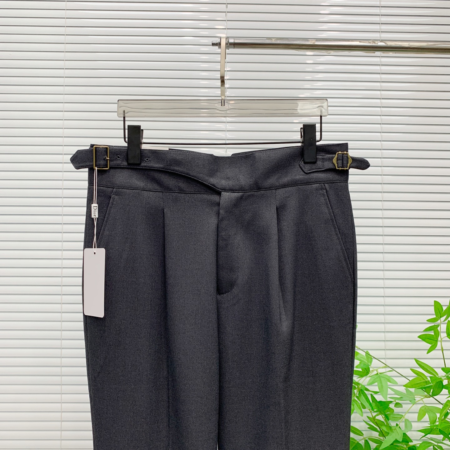 P迪奥🔥🔥毛呢西裤2025ss秋冬【新品】官网同步有售，男士高端商务休闲毛呢西裤，高端进口面料，带弹力，