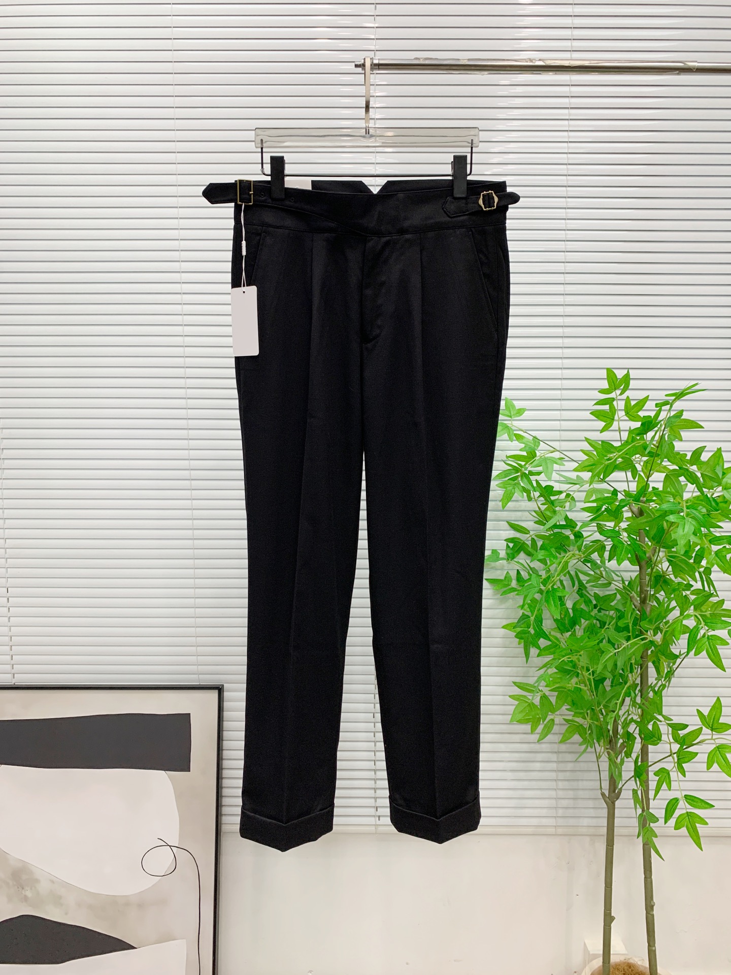 P迪奥🔥🔥毛呢西裤2025ss秋冬【新品】官网同步有售，男士高端商务休闲毛呢西裤，高端进口面料，带弹力，