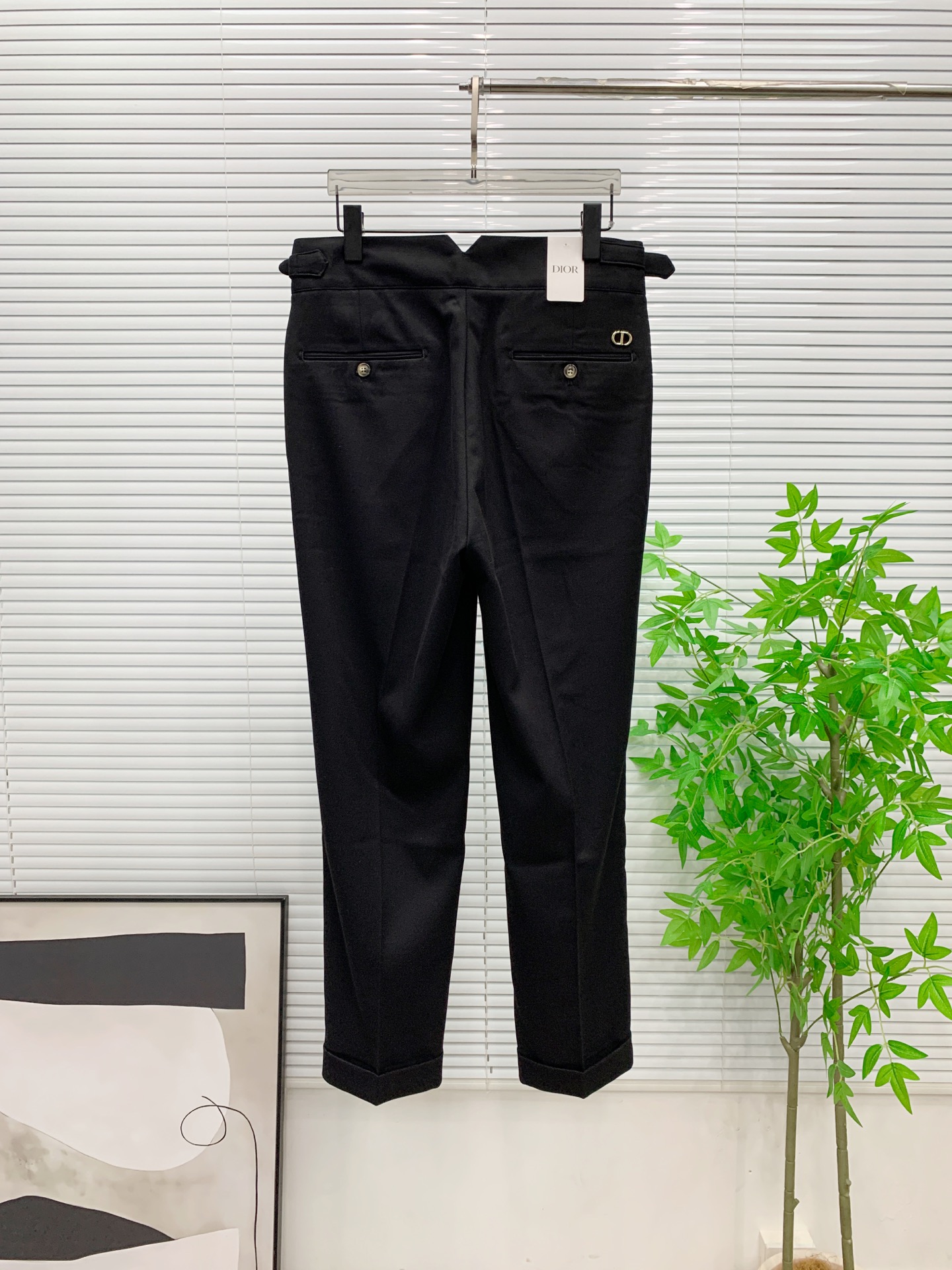 P迪奥🔥🔥毛呢西裤2025ss秋冬【新品】官网同步有售，男士高端商务休闲毛呢西裤，高端进口面料，带弹力，