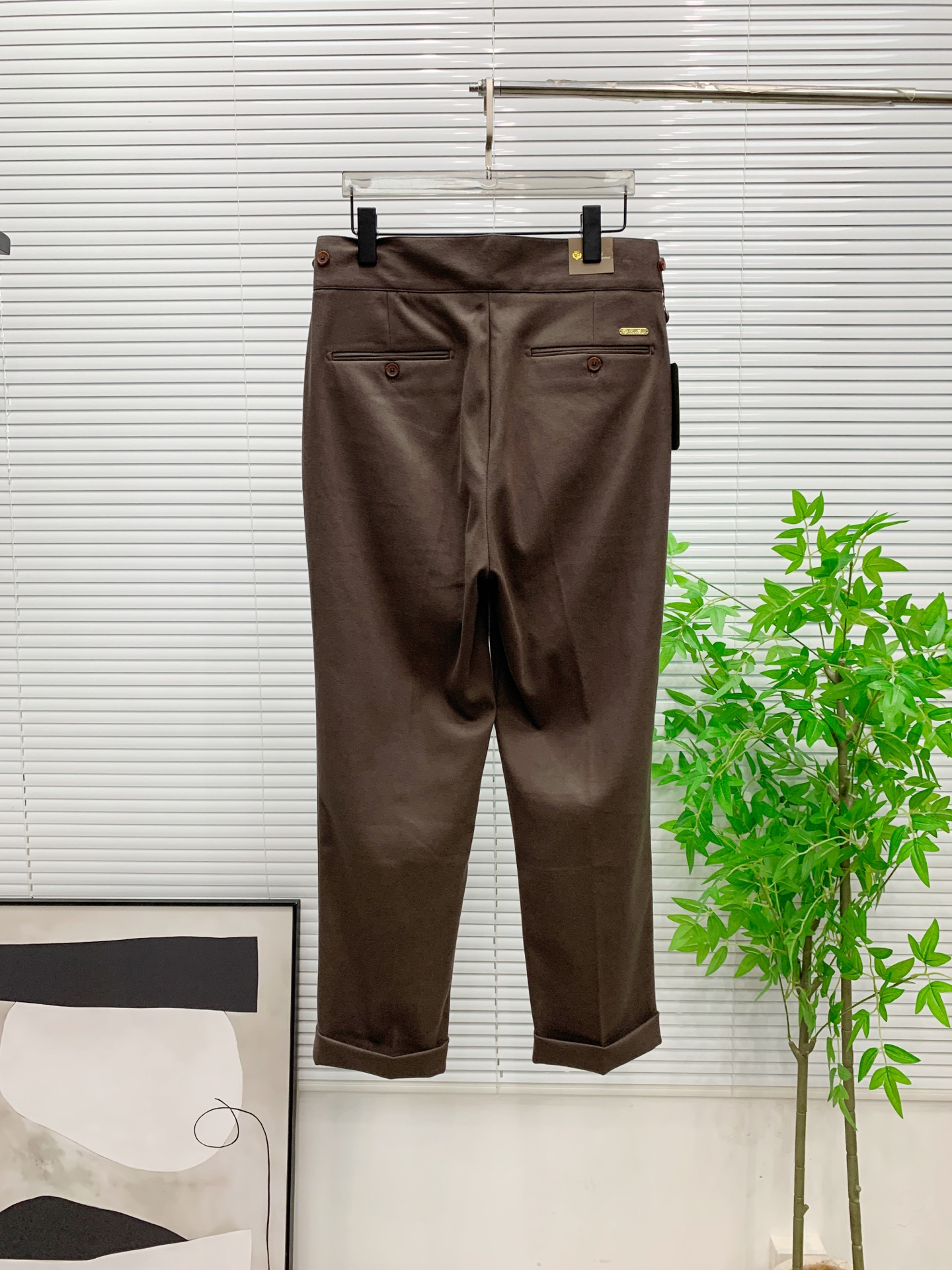 🌹LP🆕🔥🔥毛呢西裤2025ss秋冬【新品】官网同步有售，男士高端商务休闲毛呢西裤，高端进口面料，带弹力