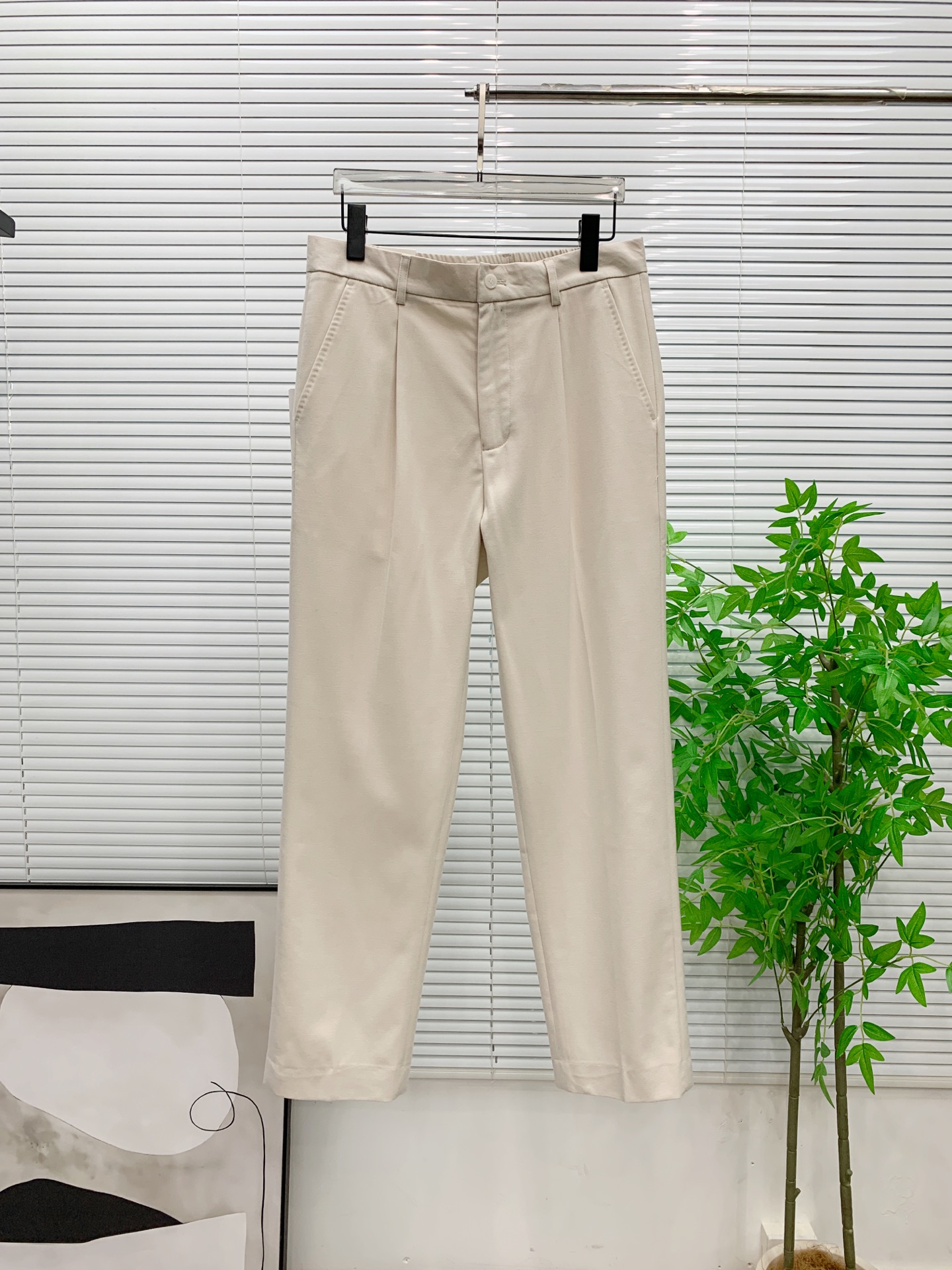 P罗意威🔥🔥毛呢西裤2025ss秋冬【新品】官网同步有售，男士高端商务休闲毛呢西裤，高端进口面料，带弹力