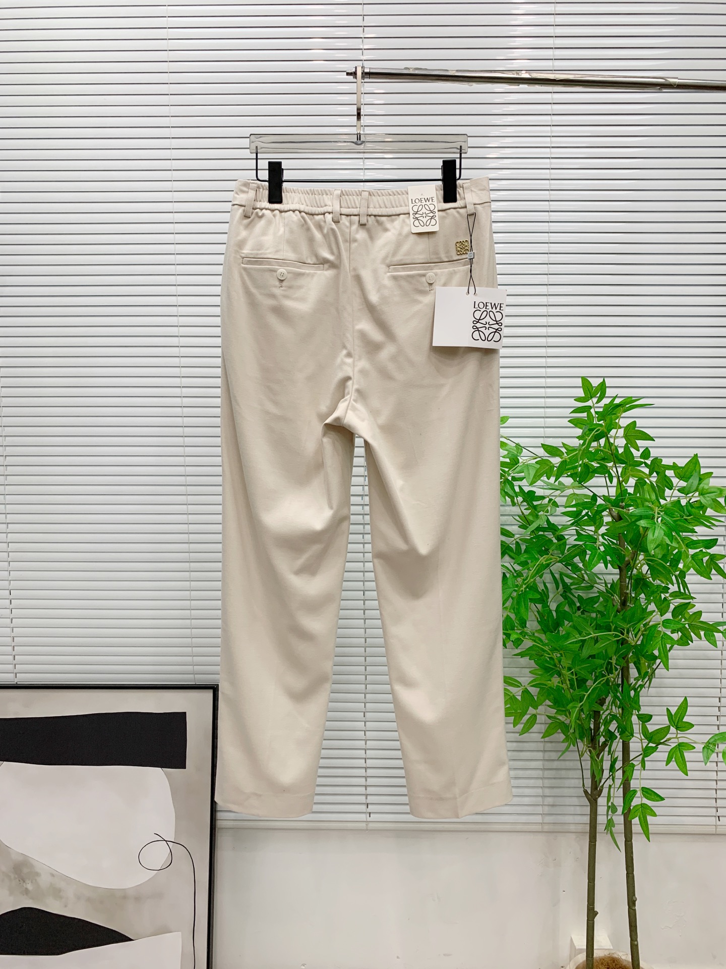 P罗意威🔥🔥毛呢西裤2025ss秋冬【新品】官网同步有售，男士高端商务休闲毛呢西裤，高端进口面料，带弹力