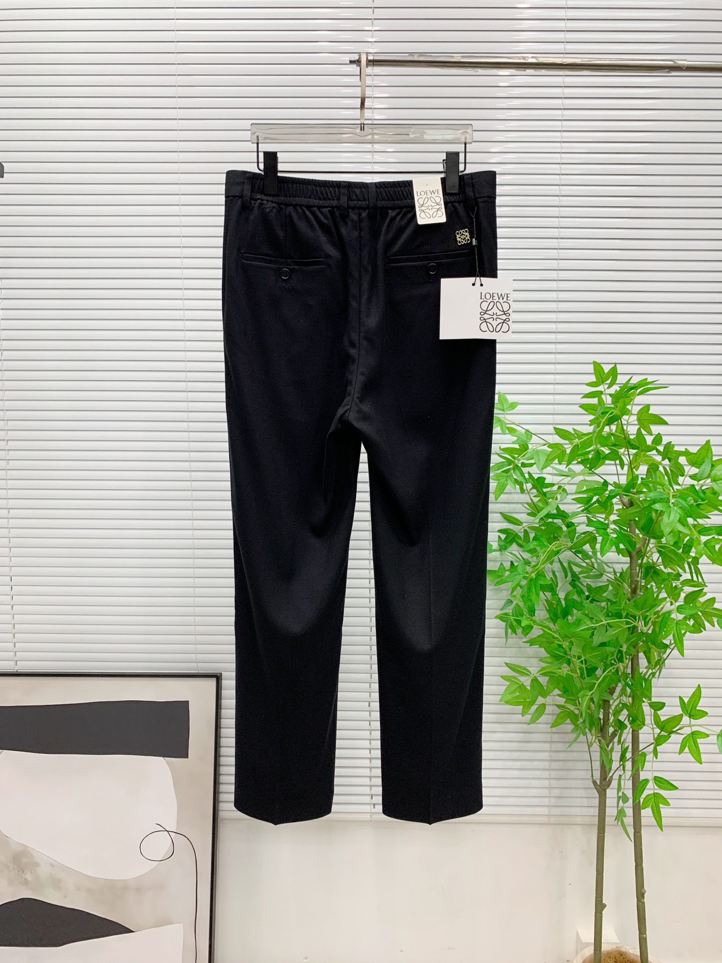 P罗意威🔥🔥毛呢西裤2025ss秋冬【新品】官网同步有售，男士高端商务休闲毛呢西裤，高端进口面料，带弹力