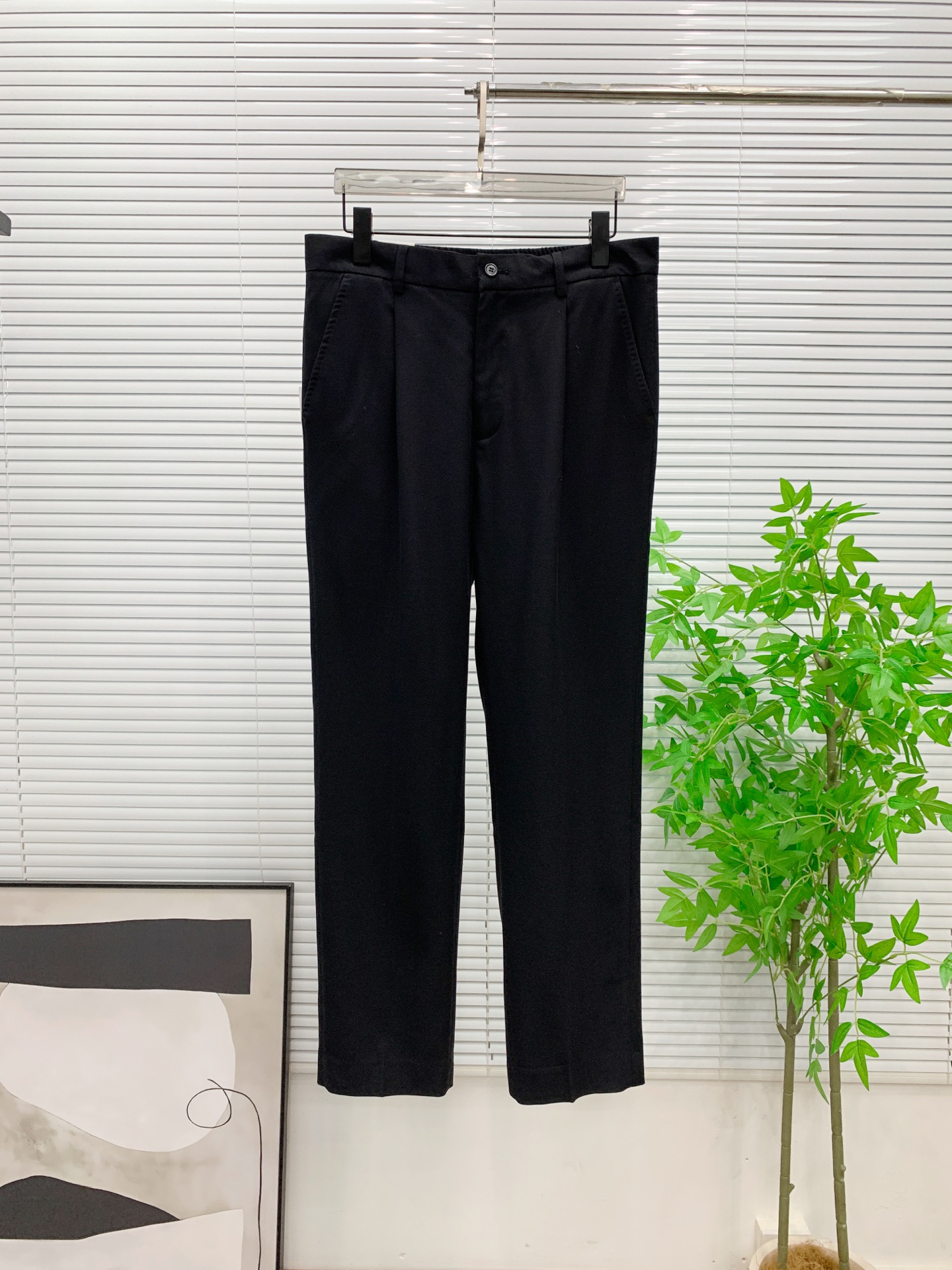 P罗意威🔥🔥毛呢西裤2025ss秋冬【新品】官网同步有售，男士高端商务休闲毛呢西裤，高端进口面料，带弹力