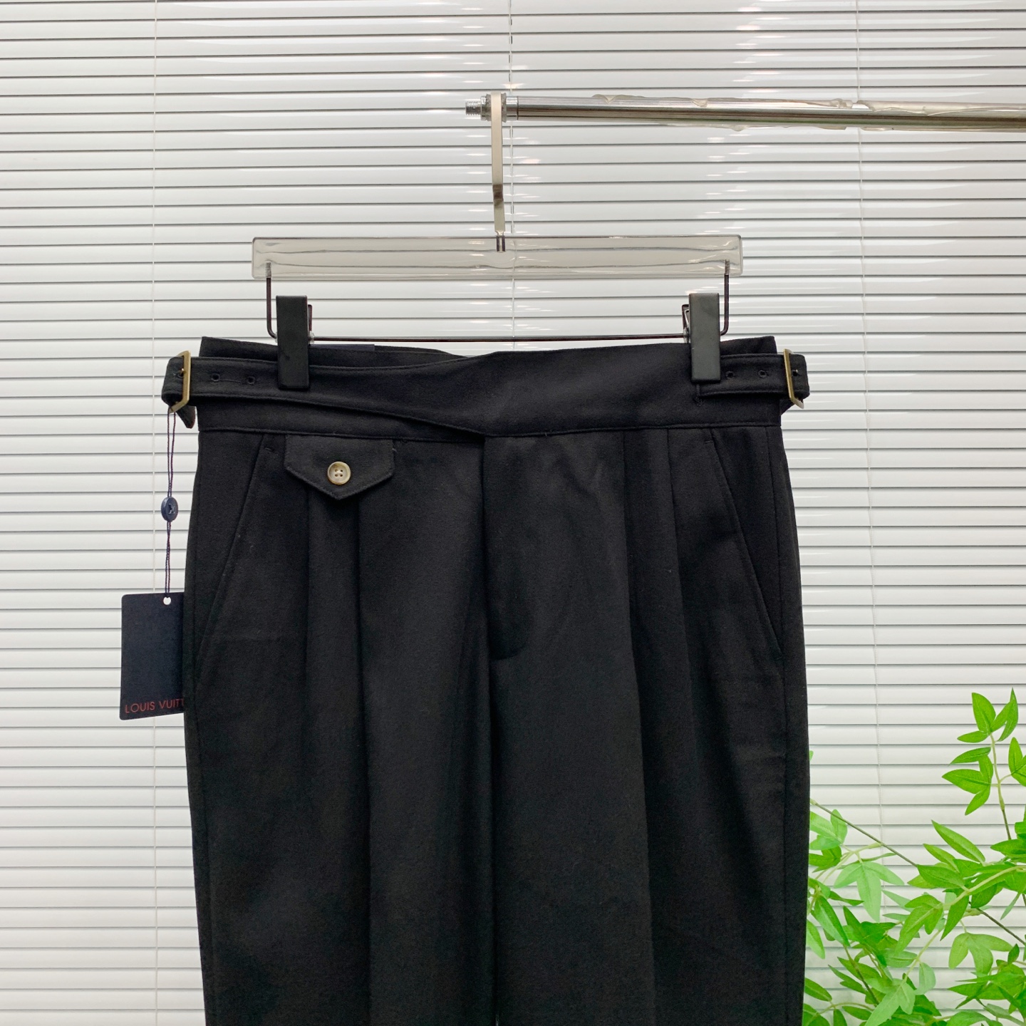 PLV🔥🔥毛呢西裤2025ss秋冬【新品】官网同步有售，男士高端商务休闲毛呢西裤，高端进口面料，带弹力，