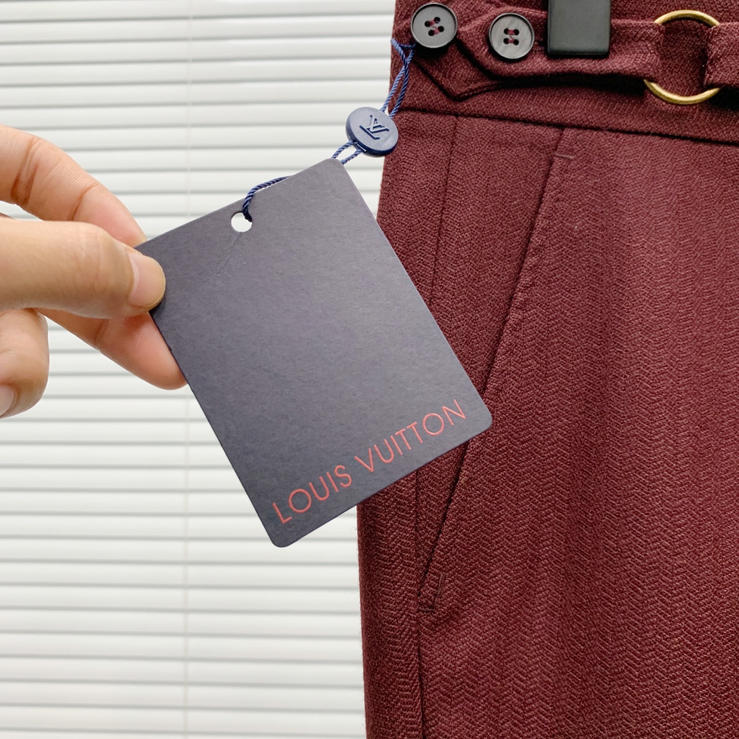 PLV🔥🔥毛呢西裤2025ss秋冬【新品】官网同步有售，男士高端商务休闲毛呢西裤，高端进口面料，带弹力，