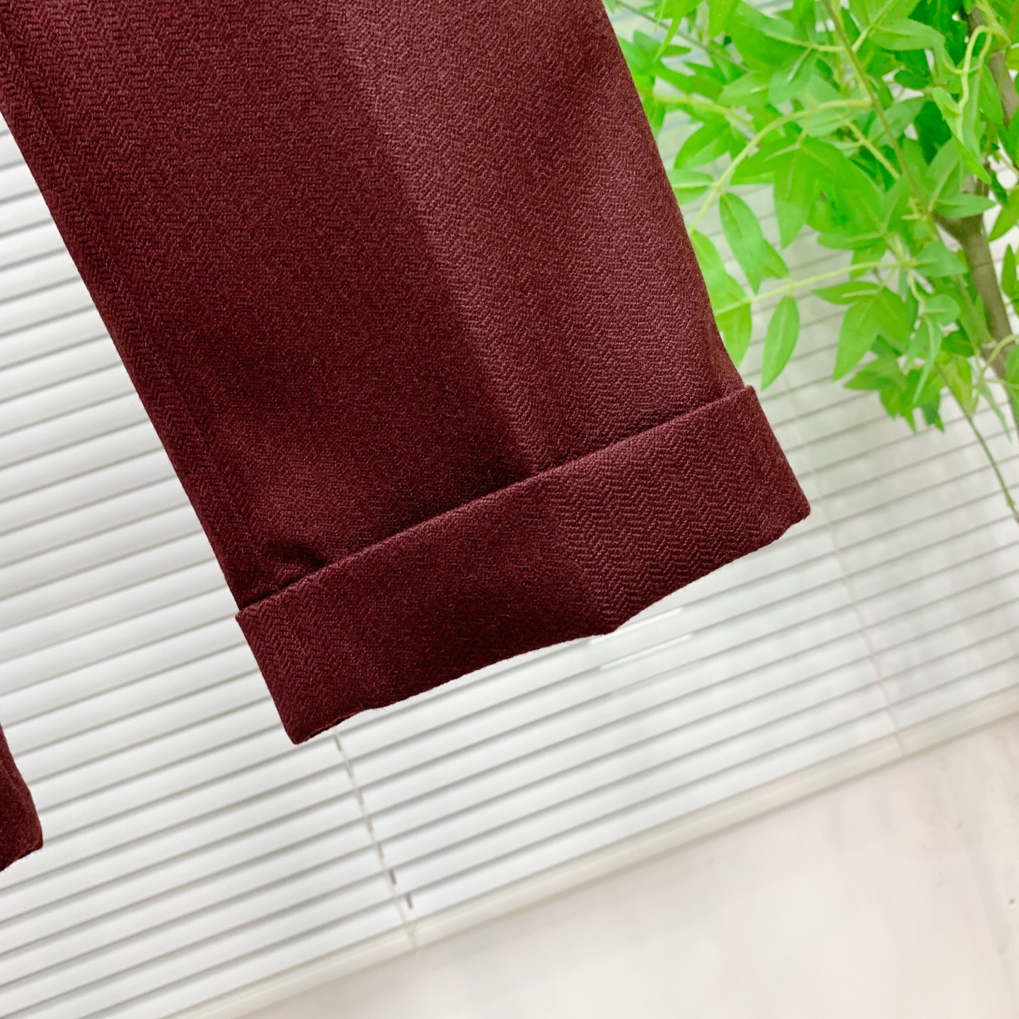 PLV🔥🔥毛呢西裤2025ss秋冬【新品】官网同步有售，男士高端商务休闲毛呢西裤，高端进口面料，带弹力，