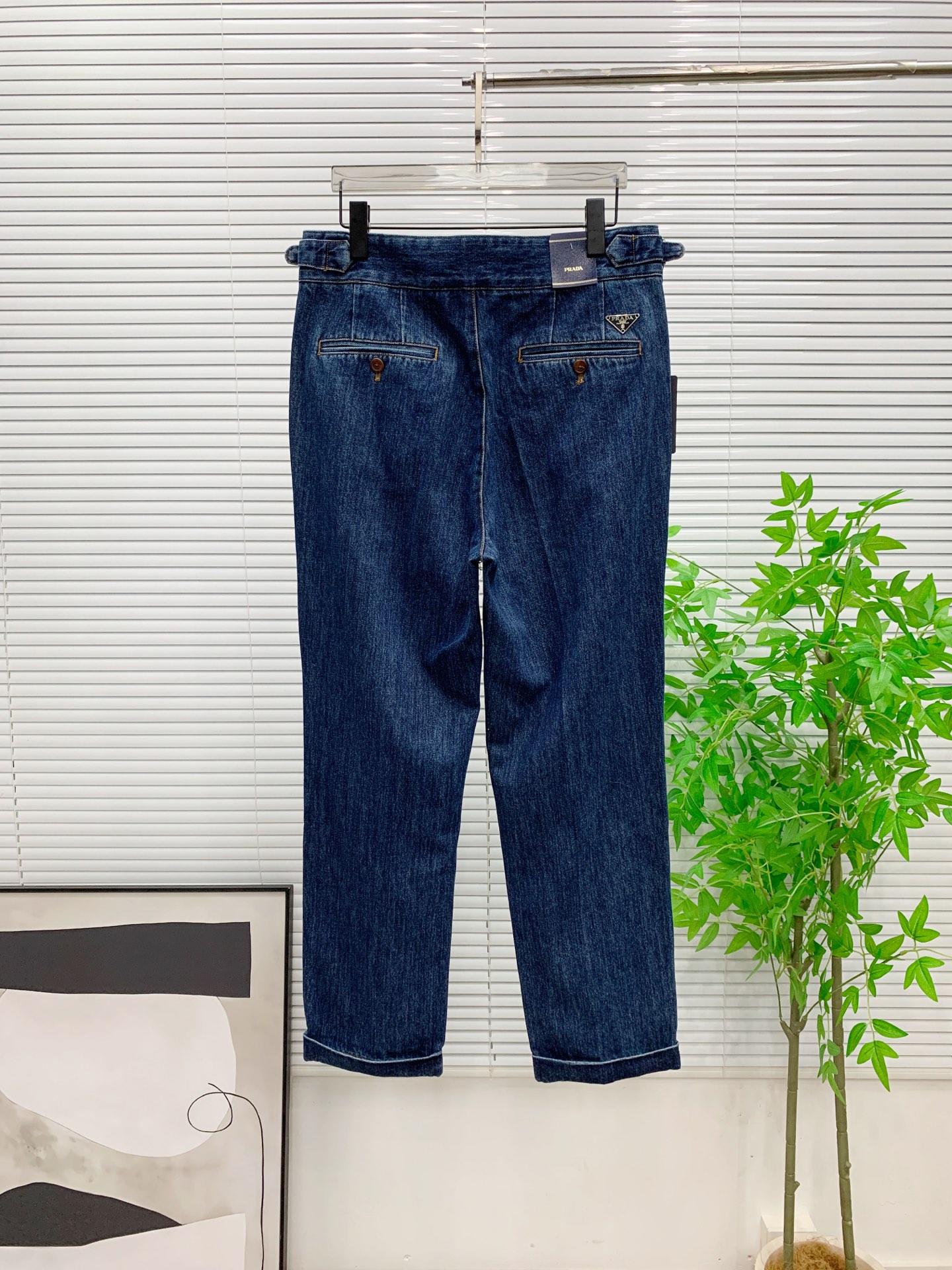 P普拉达🔥🔥毛呢西裤2025ss秋冬【新品】官网同步有售，男士高端商务休闲毛呢西裤，高端进口面料，带弹力