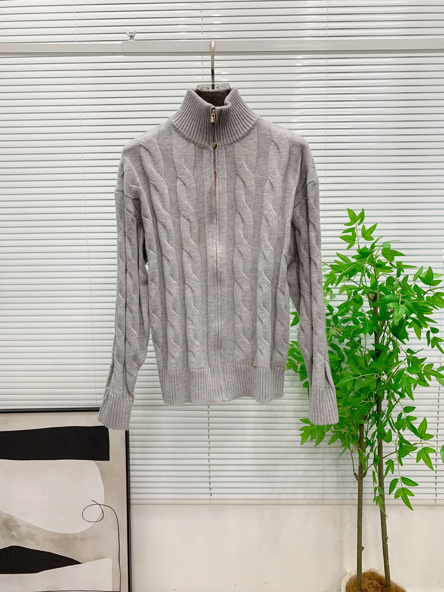 🌹LP🆕 【新品】秋冬新款针织羊毛开衫 高品质意大利进口羊毛混纺面料，高密度针织，时尚百搭毛衣，帅气十足