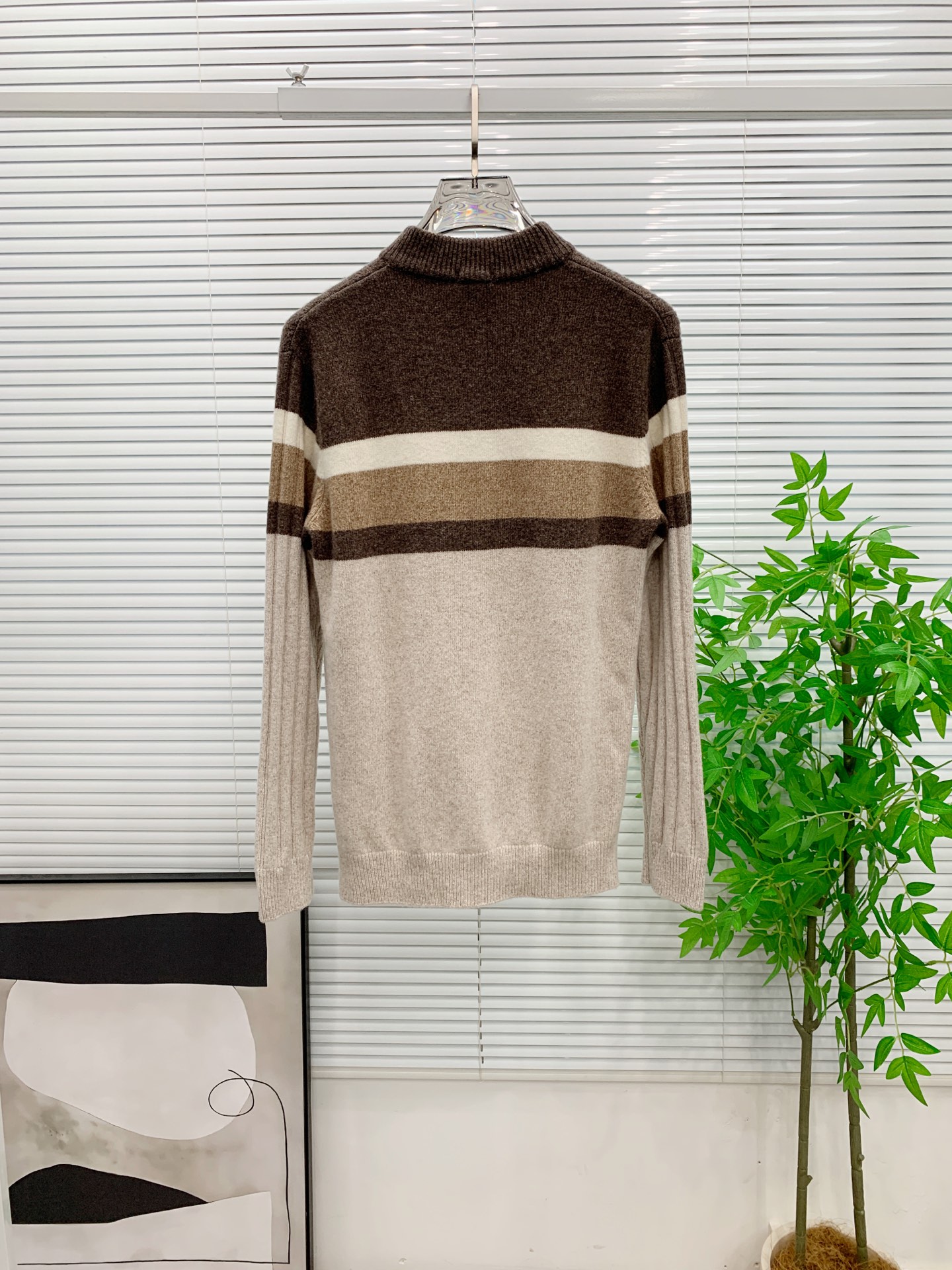 P杰尼亚纯羊毛2025【新品】秋冬新款针织羊毛开衫 高品质意大利进口羊毛混纺面料，高密度针织，时尚百搭毛