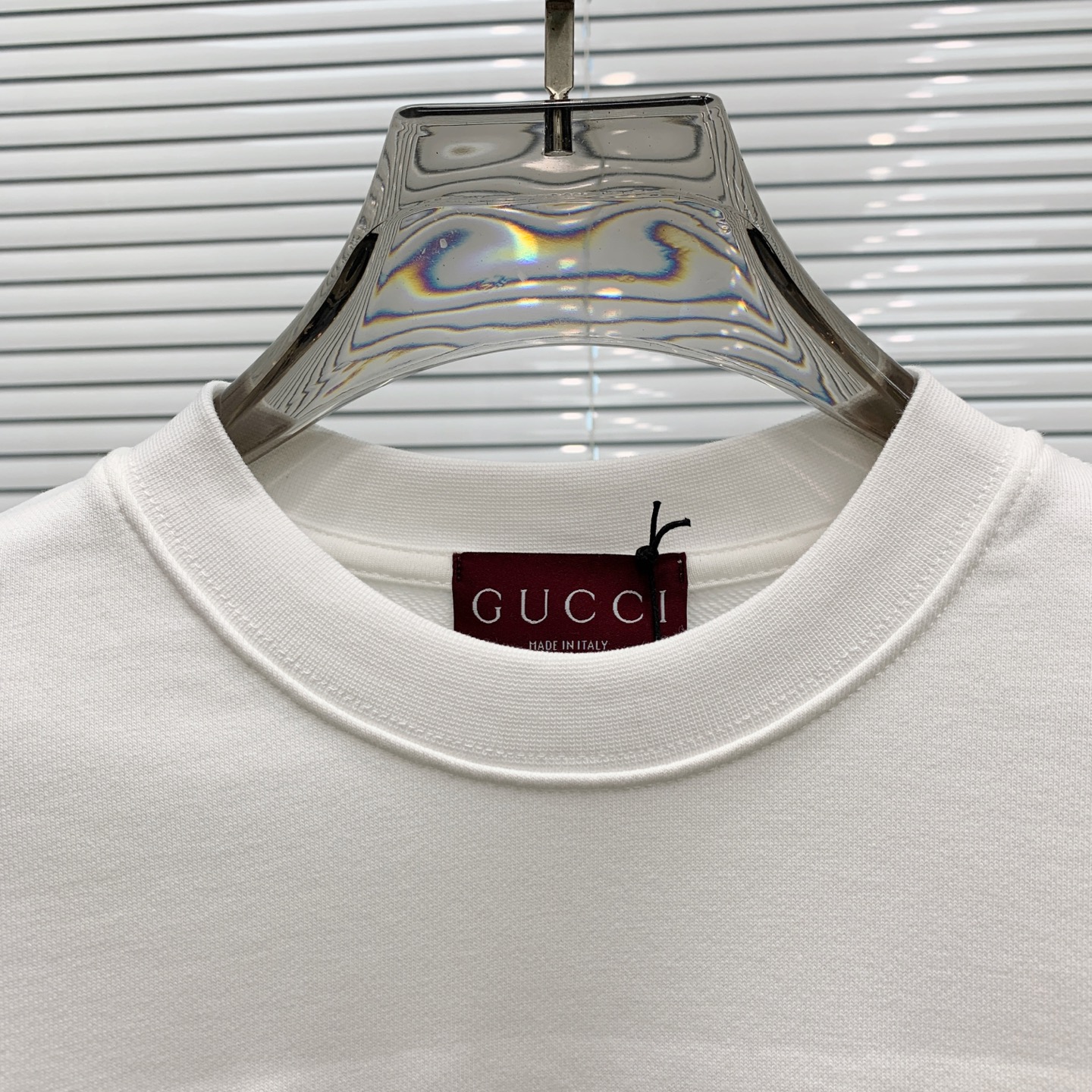 P古驰25SS【新品】最新最顶级版本精美工艺圆领卫衣，最顶级的品质专柜原单套头衫，顶级制作工艺进口面料，