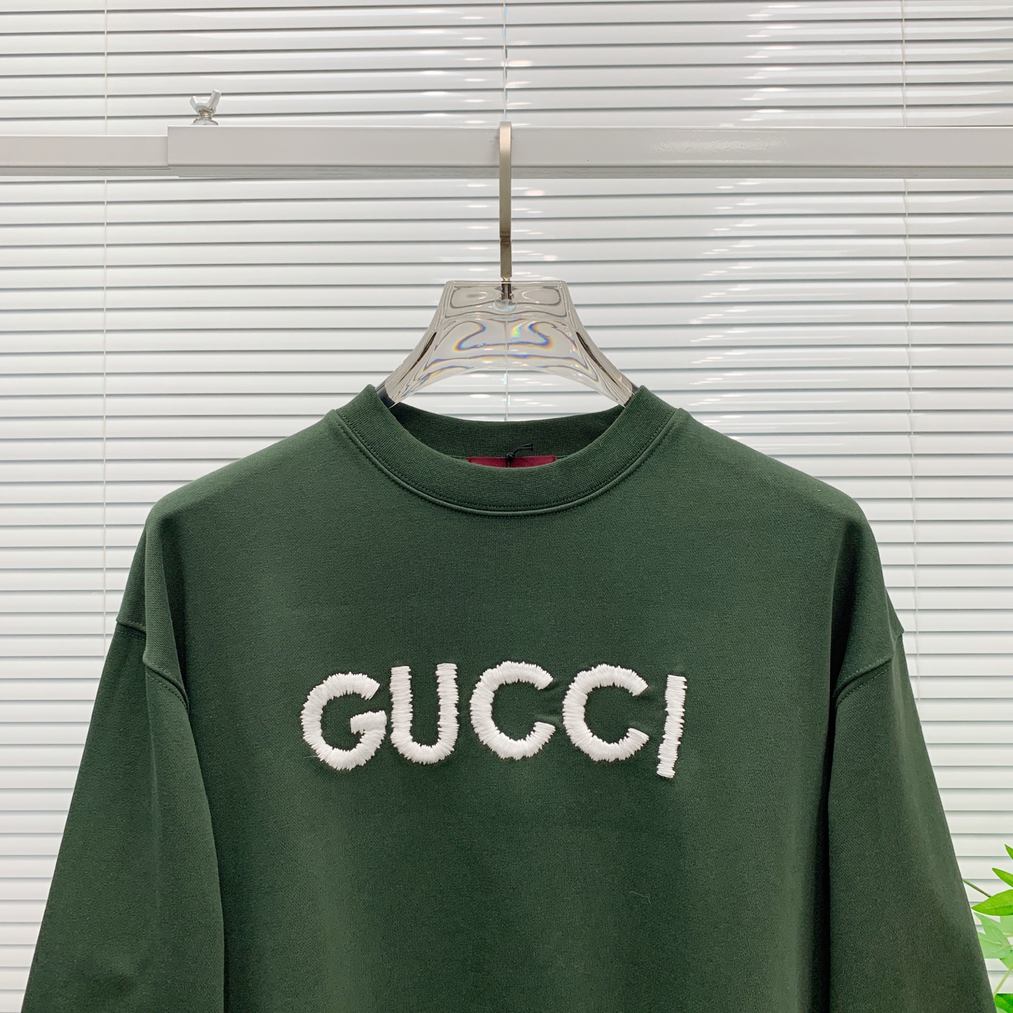 P古驰25SS【新品】最新最顶级版本精美工艺圆领卫衣，最顶级的品质专柜原单套头衫，顶级制作工艺进口面料，