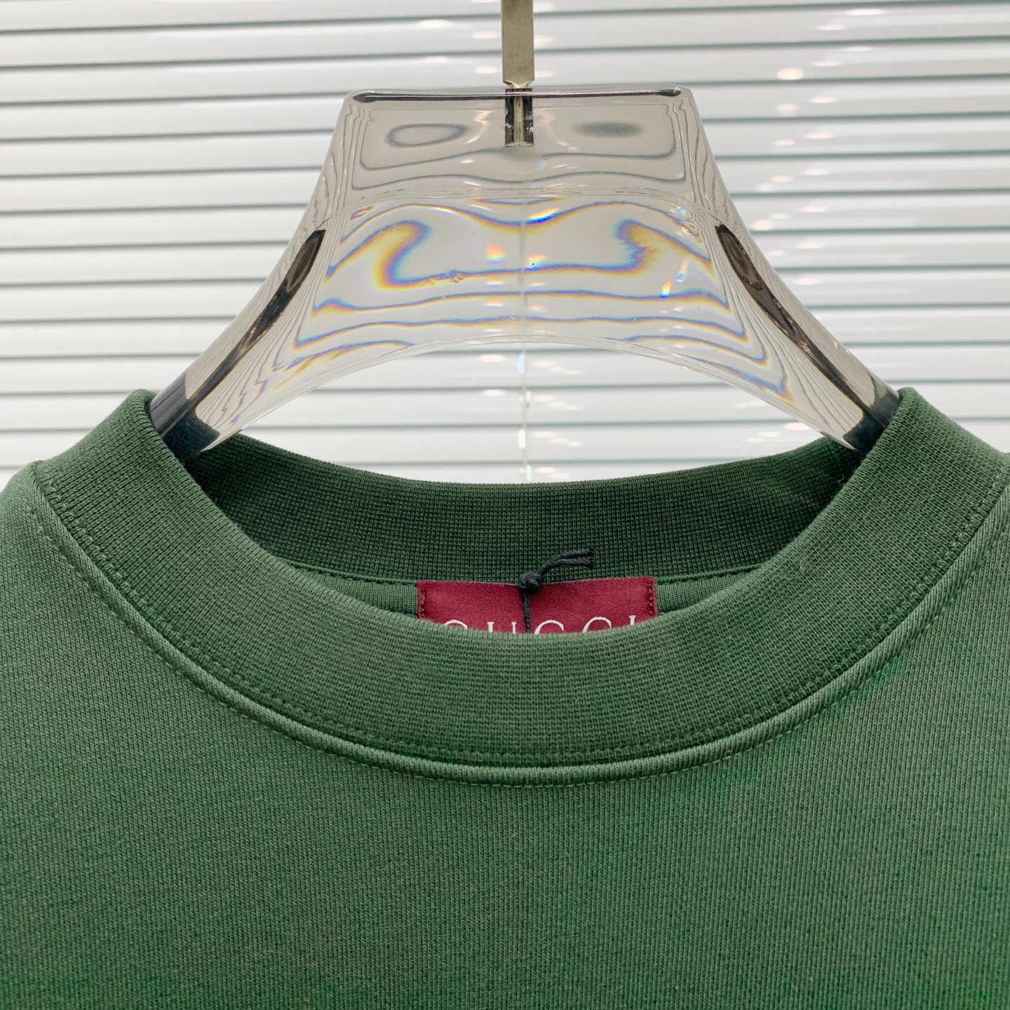 P古驰25SS【新品】最新最顶级版本精美工艺圆领卫衣，最顶级的品质专柜原单套头衫，顶级制作工艺进口面料，