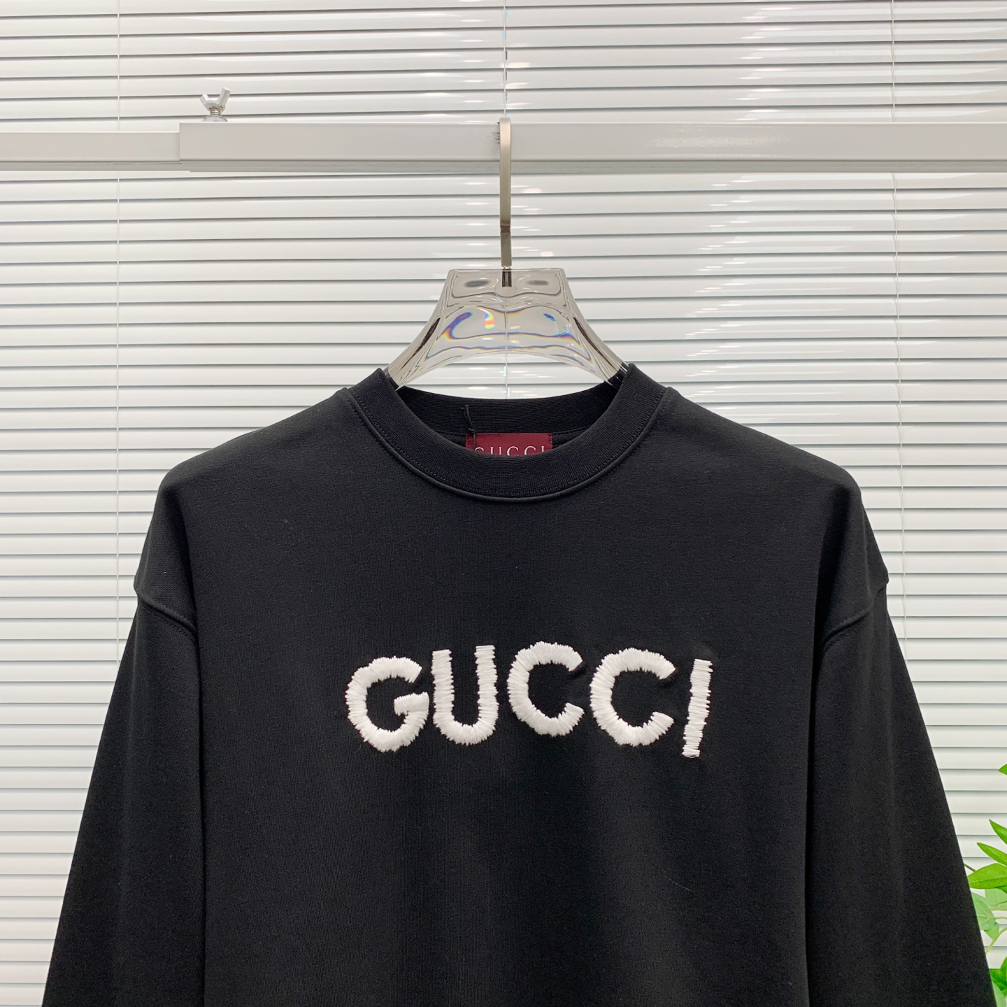 P古驰25SS【新品】最新最顶级版本精美工艺圆领卫衣，最顶级的品质专柜原单套头衫，顶级制作工艺进口面料，