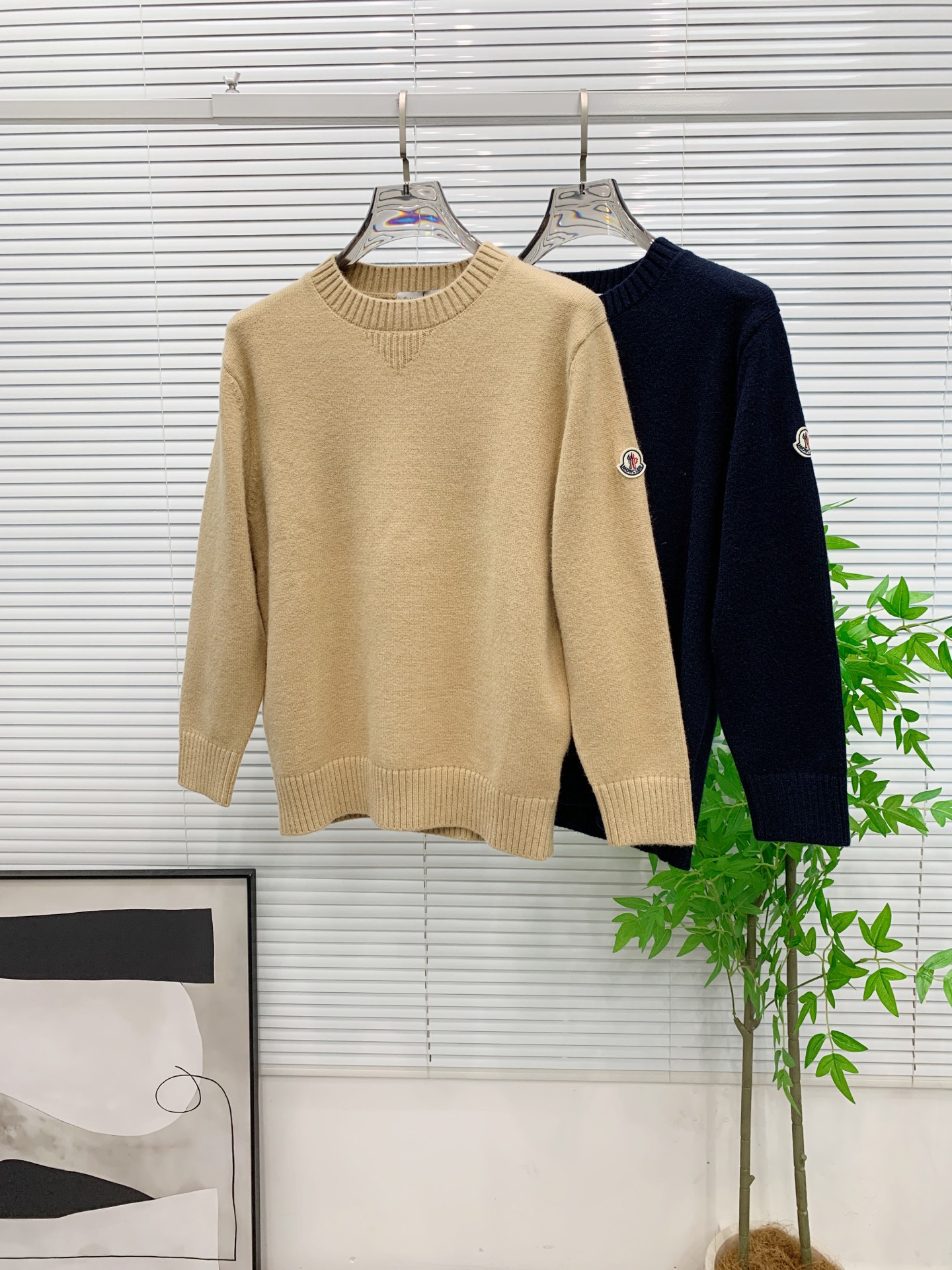 P蒙口2025【新品】秋冬新款针织羊毛开衫 高品质意大利进口羊毛混纺面料，高密度针织，时尚百搭毛衣，帅气