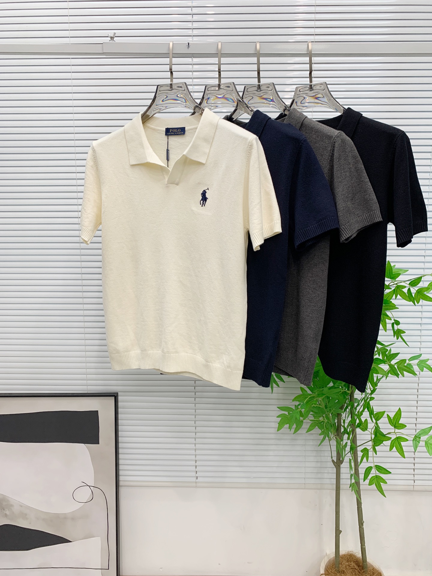 PPolo短袖毛衣 2025秋冬最新系列，专柜1:1顶级复刻，全品相！加厚款，潮人必备单品！懂货的老铁赶