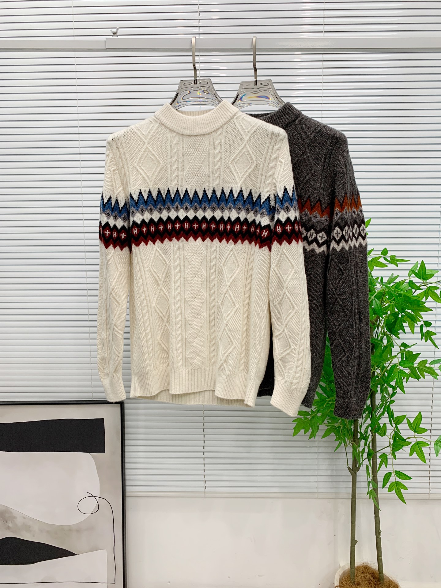 🌹LP🆕 纯羊毛2025【新品】秋冬新款针织羊毛开衫 高品质意大利进口羊毛混纺面料，高密度针织，时尚百搭