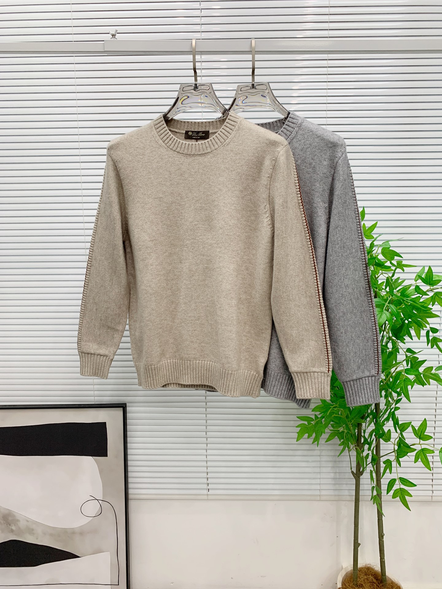 🌹LP🆕【新品】秋冬新款针织羊毛开衫 高品质意大利进口羊毛混纺面料，高密度针织，时尚百搭毛衣，帅气十足。