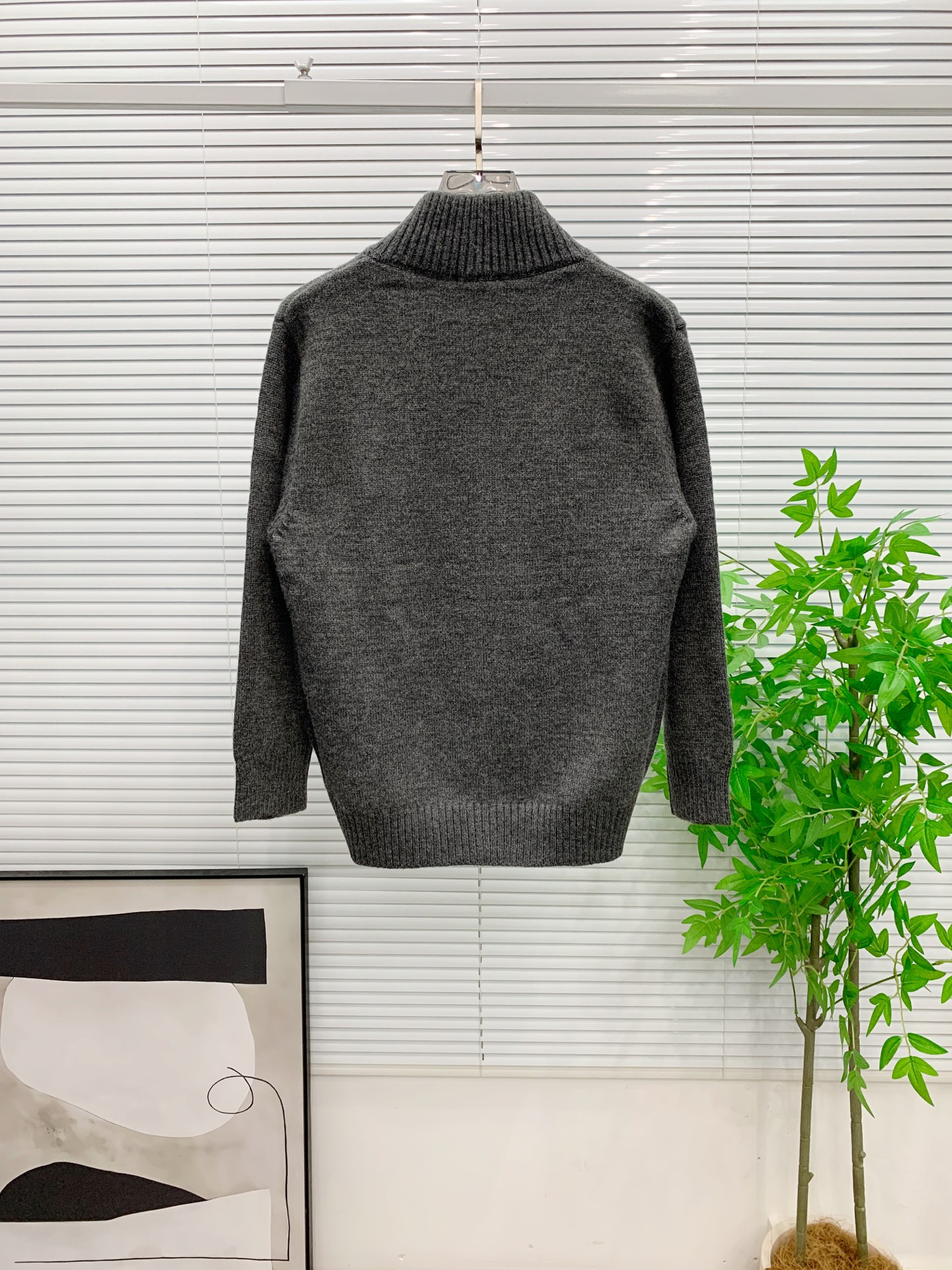 P迪奥2025【新品】秋冬新款针织羊毛开衫 高品质意大利进口羊毛混纺面料，高密度针织，时尚百搭毛衣，帅气