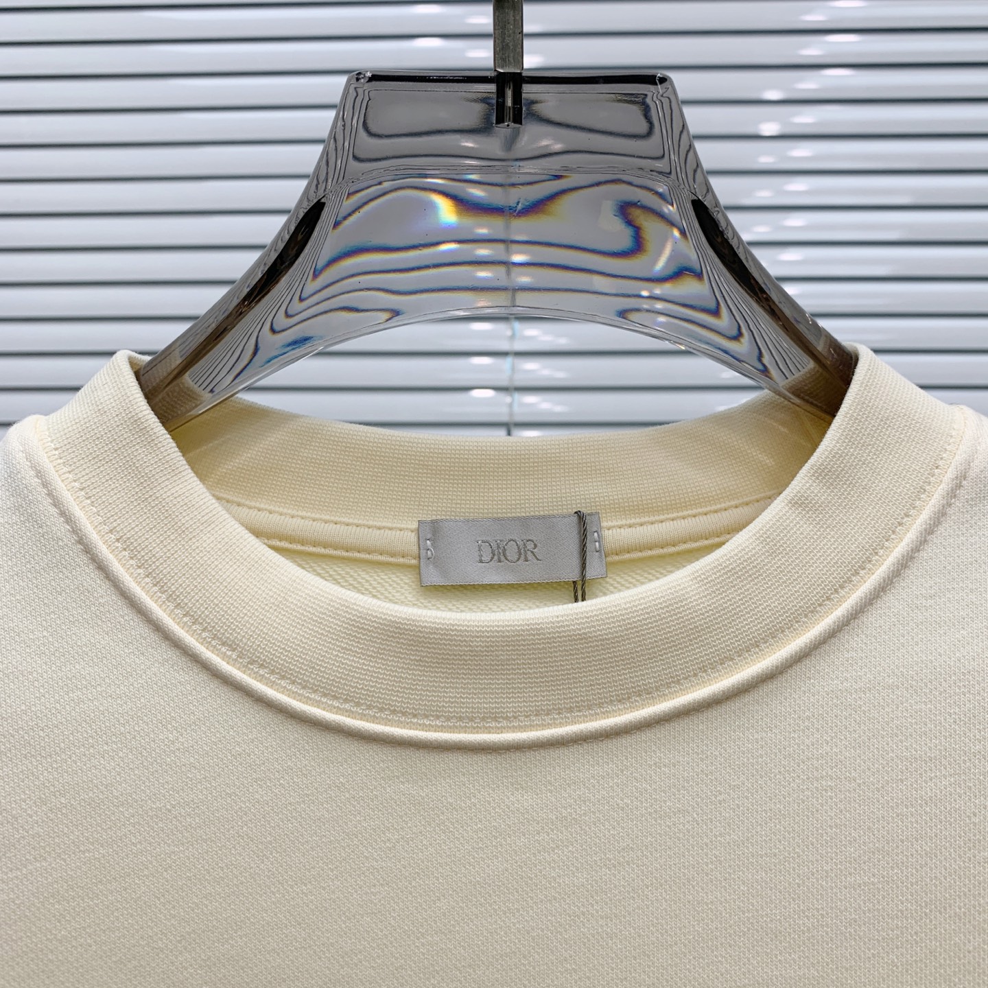 P迪奥25SS【新品】最新最顶级版本精美工艺圆领卫衣，最顶级的品质专柜原单套头衫，顶级制作工艺进口面料，