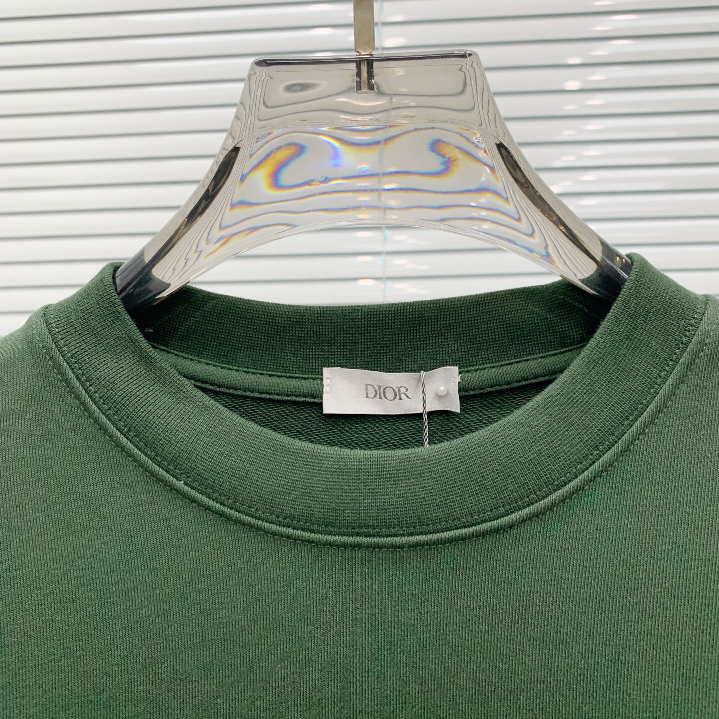 P迪奥25SS【新品】最新最顶级版本精美工艺圆领卫衣，最顶级的品质专柜原单套头衫，顶级制作工艺进口面料，