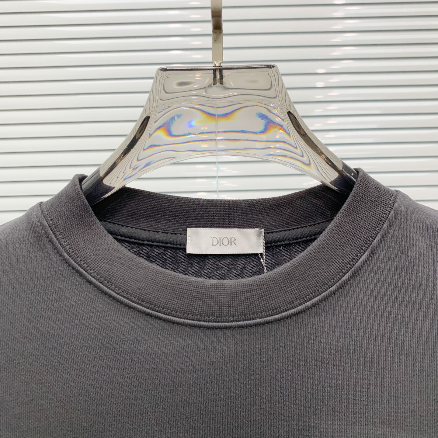 P迪奥25SS【新品】最新最顶级版本精美工艺圆领卫衣，最顶级的品质专柜原单套头衫，顶级制作工艺进口面料，