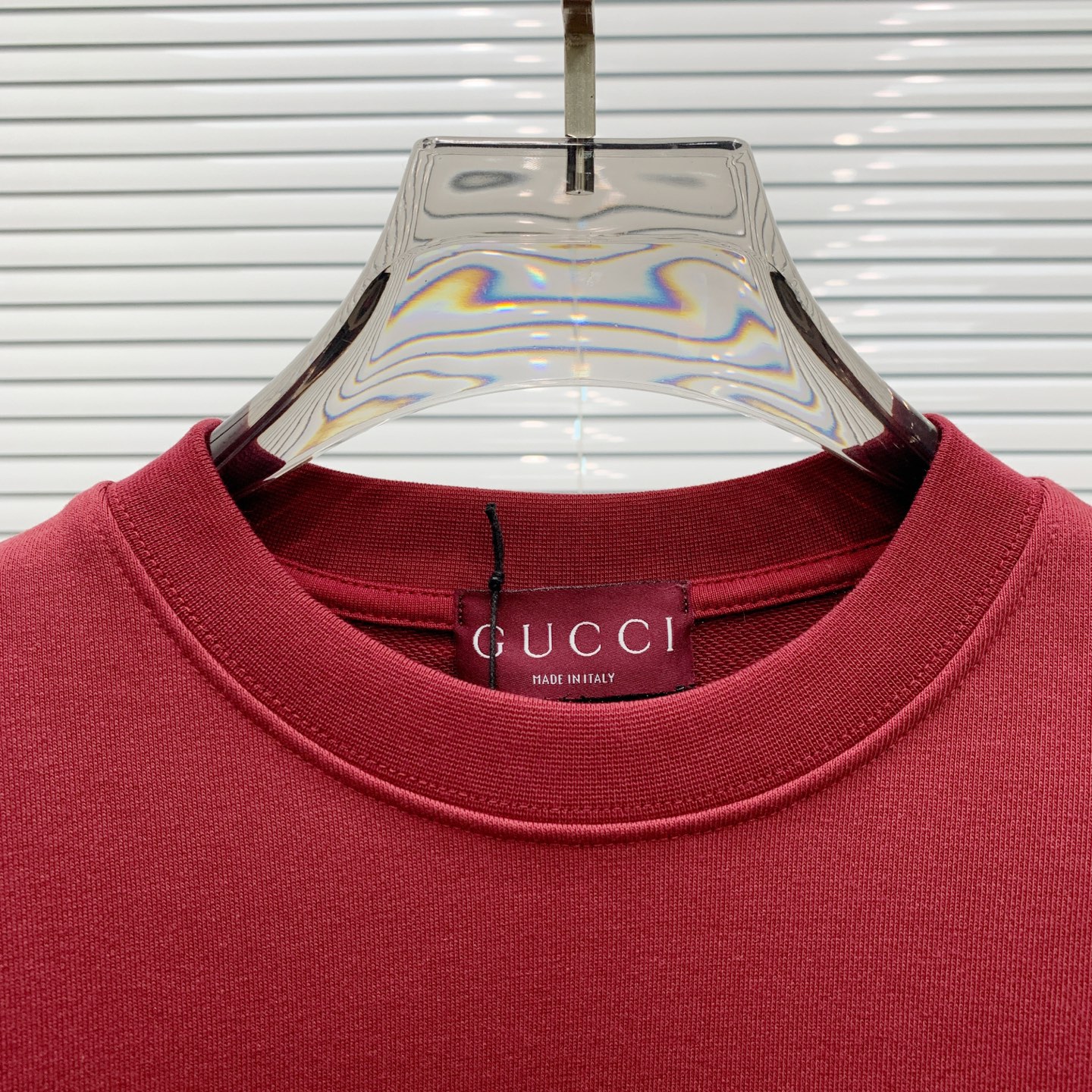 P古驰25SS【新品】最新最顶级版本精美工艺圆领卫衣，最顶级的品质专柜原单套头衫，顶级制作工艺进口面料，