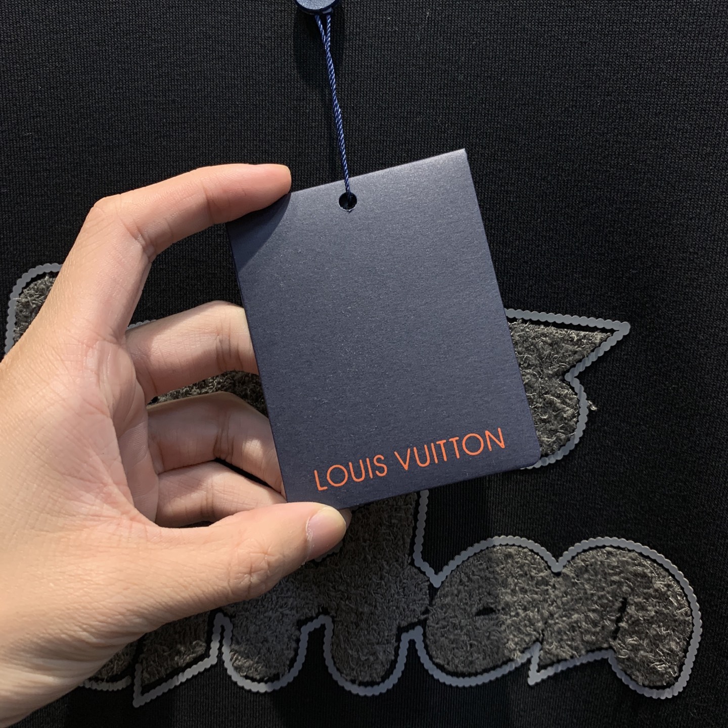 🌾 LV 25SS【新品】最新最顶级版本精美工艺圆领卫衣，最顶级的品质专柜原单套头衫，顶级制作工艺进口面
