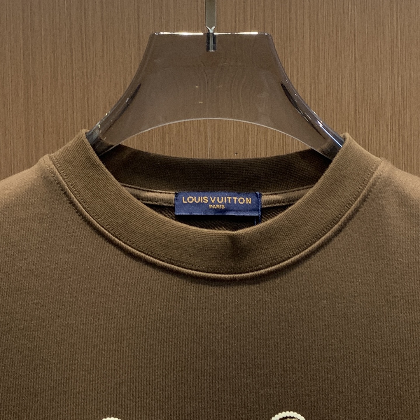 🌾 LV 25SS【新品】最新最顶级版本精美工艺圆领卫衣，最顶级的品质专柜原单套头衫，顶级制作工艺进口面