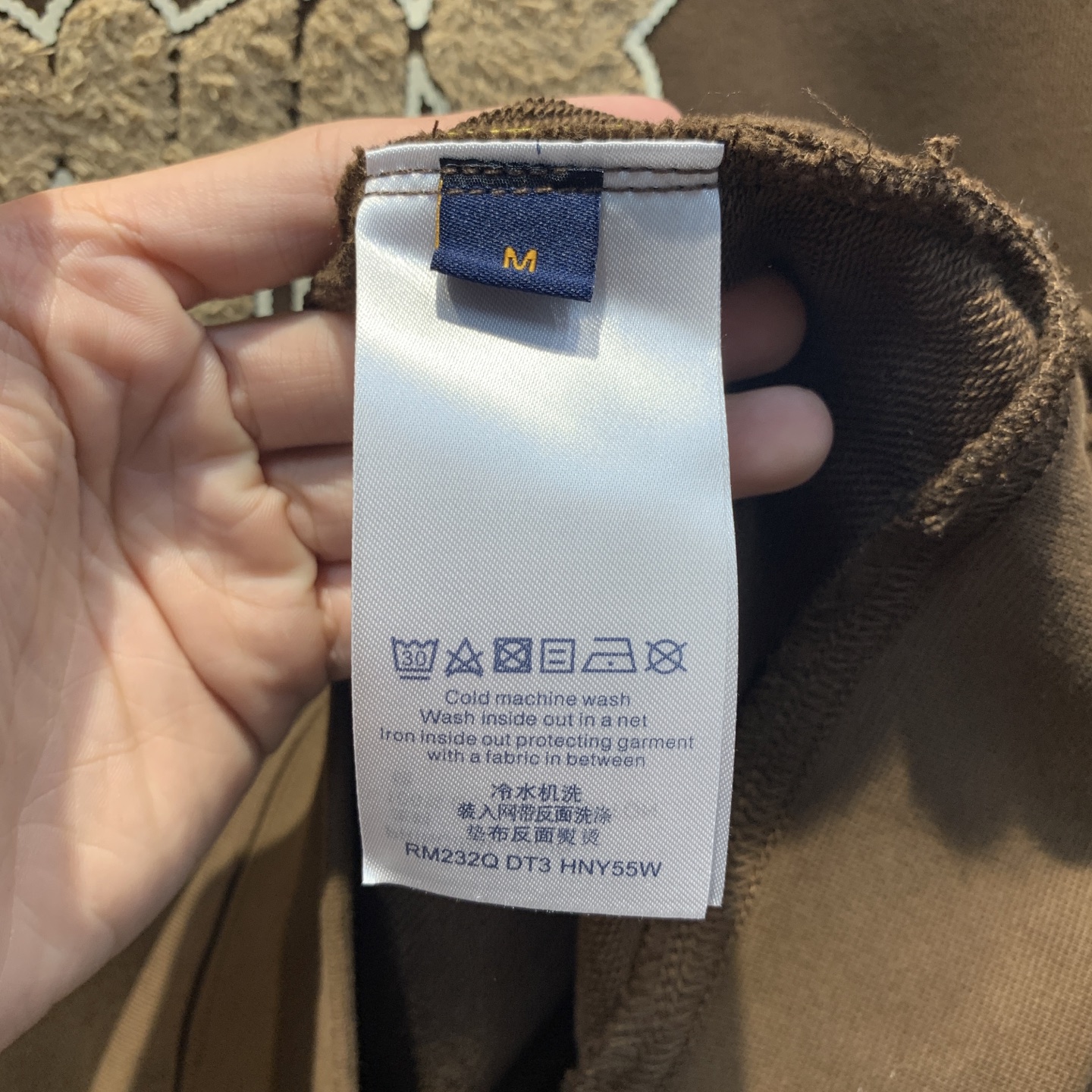 🌾 LV 25SS【新品】最新最顶级版本精美工艺圆领卫衣，最顶级的品质专柜原单套头衫，顶级制作工艺进口面