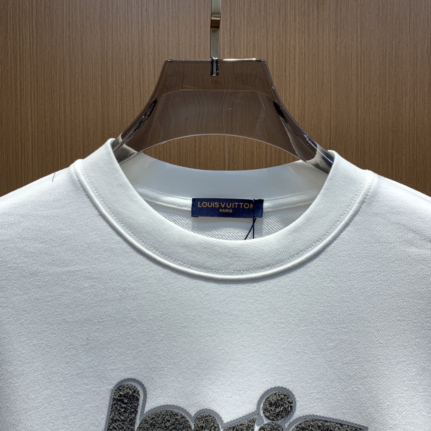 🌾 LV 25SS【新品】最新最顶级版本精美工艺圆领卫衣，最顶级的品质专柜原单套头衫，顶级制作工艺进口面