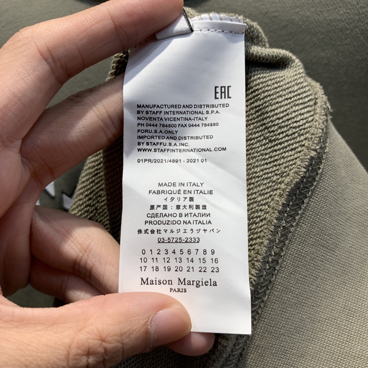 🌾马吉拉25SS【新品】最新最顶级版本精美工艺圆领卫衣，最顶级的品质专柜原单套头衫，顶级制作工艺进口面料