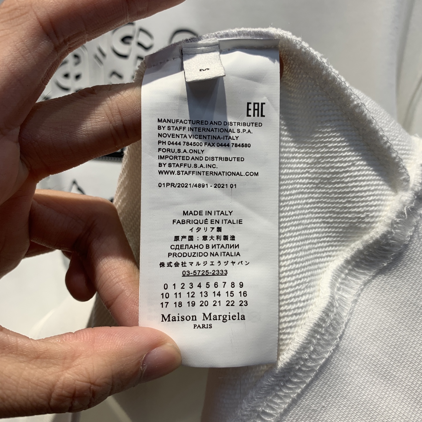 🌾马吉拉25SS【新品】最新最顶级版本精美工艺圆领卫衣，最顶级的品质专柜原单套头衫，顶级制作工艺进口面料