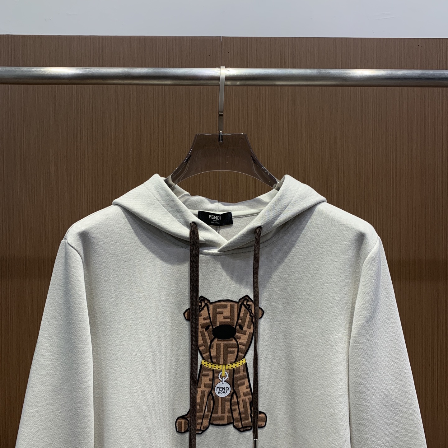 🌾芬迪25SS【新品】最新最顶级版本精美工艺连帽卫衣，最顶级的品质专柜原单套头衫，顶级制作工艺进口面料，