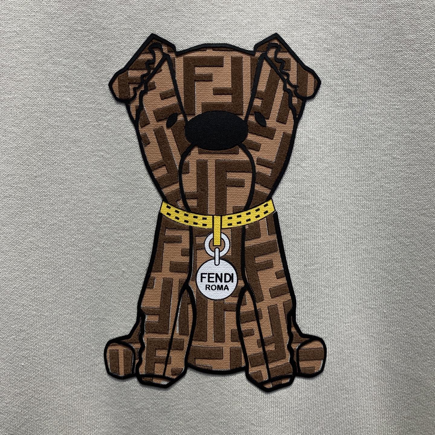 🌾芬迪25SS【新品】最新最顶级版本精美工艺连帽卫衣，最顶级的品质专柜原单套头衫，顶级制作工艺进口面料，