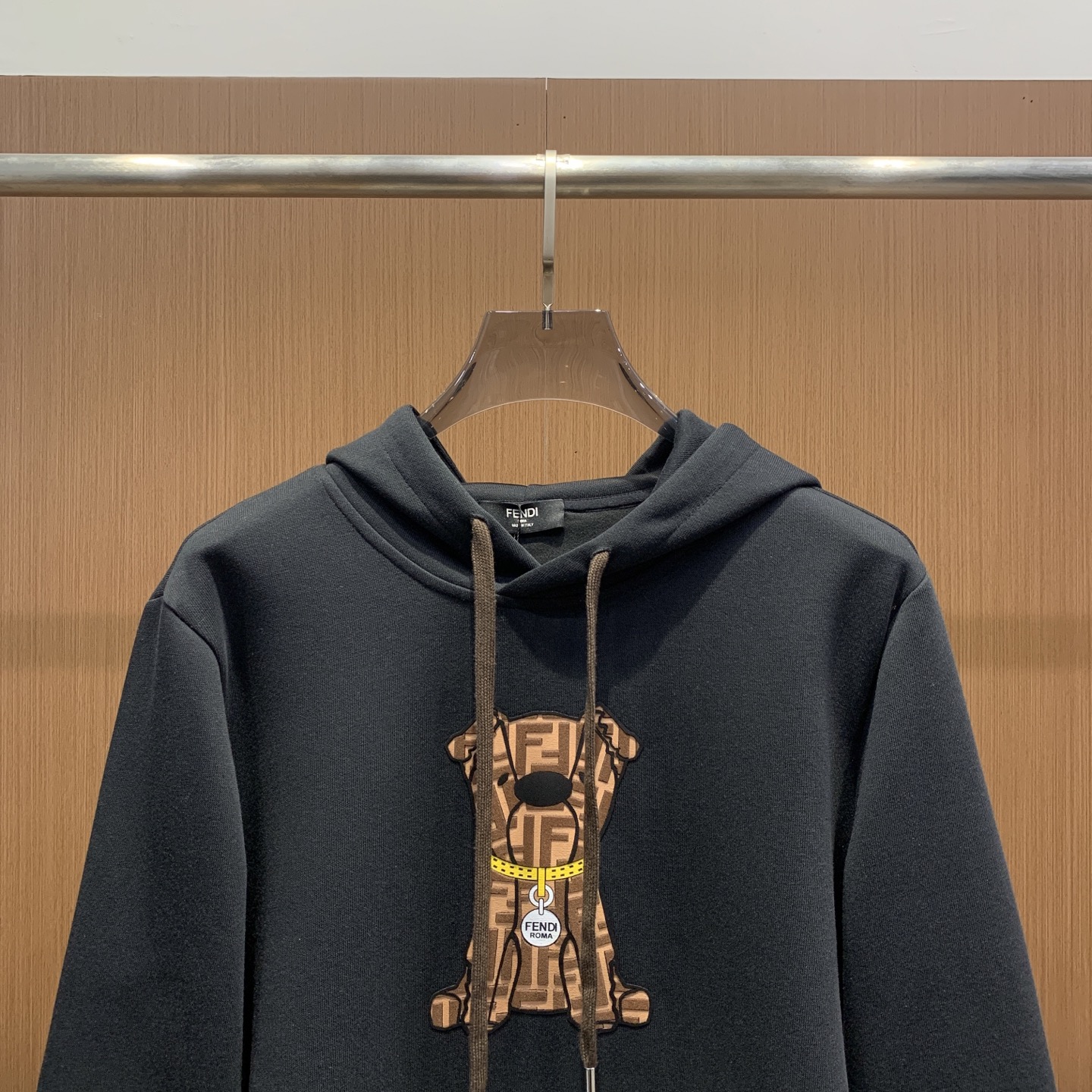 🌾芬迪25SS【新品】最新最顶级版本精美工艺连帽卫衣，最顶级的品质专柜原单套头衫，顶级制作工艺进口面料，