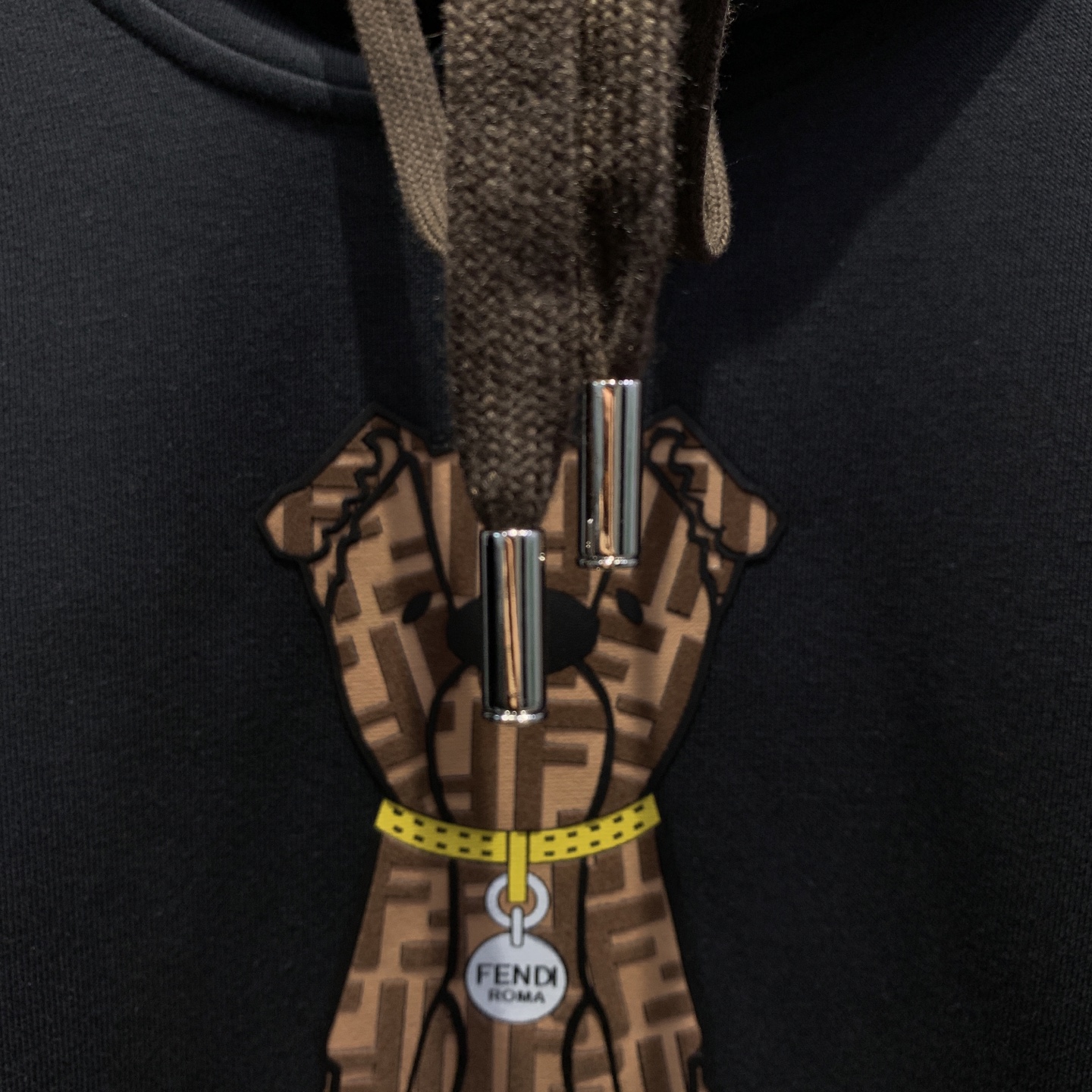 🌾芬迪25SS【新品】最新最顶级版本精美工艺连帽卫衣，最顶级的品质专柜原单套头衫，顶级制作工艺进口面料，