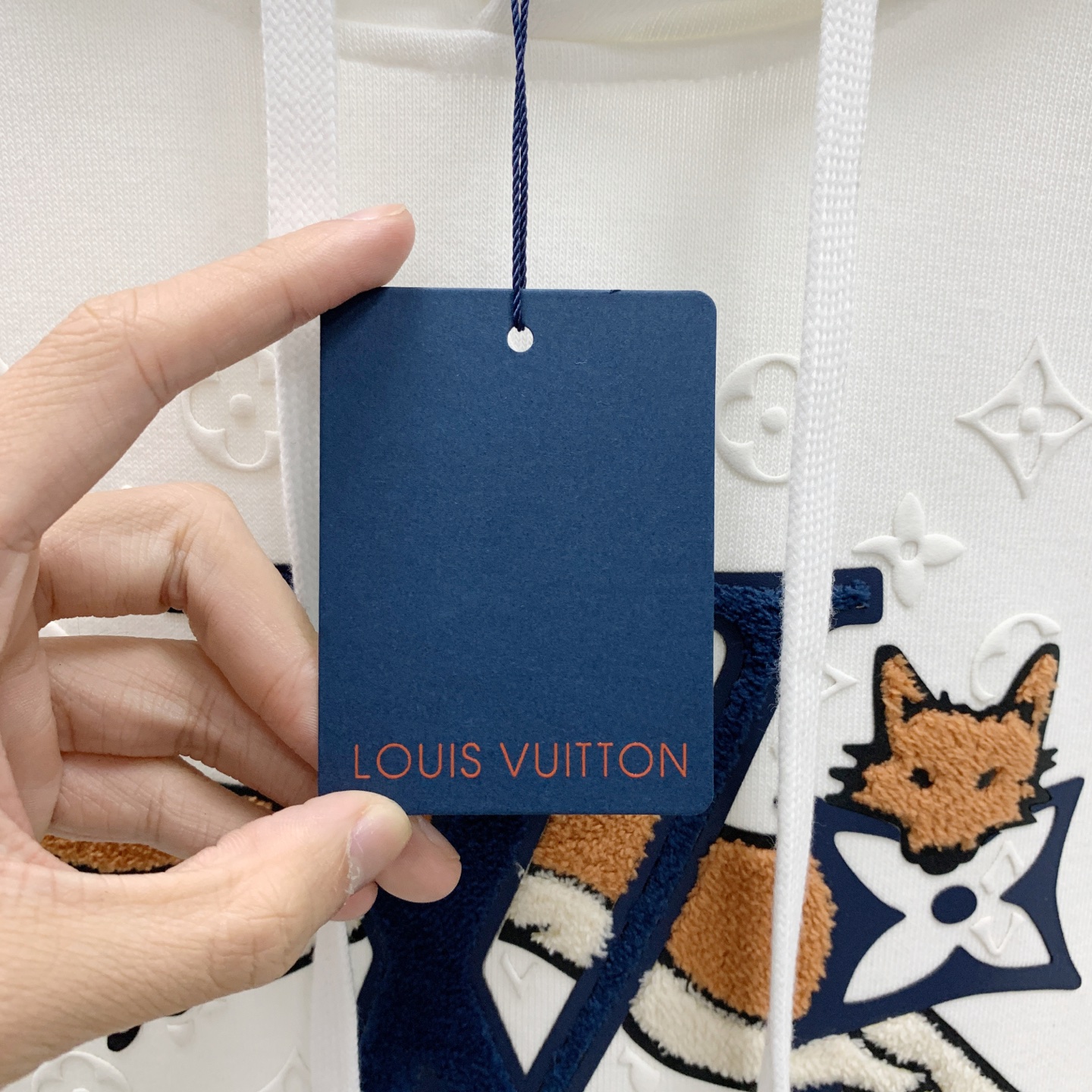 🌾LV25SS【新品】最新最顶级版本精美工艺连帽卫衣，最顶级的品质专柜原单套头衫，顶级制作工艺进口面料，