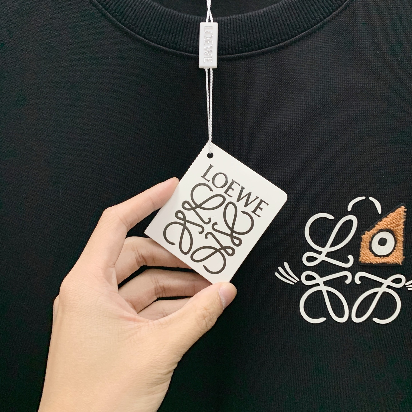 🌾罗意威25SS【新品】最新最顶级版本精美工艺圆领卫衣，最顶级的品质专柜原单套头衫，顶级制作工艺进口面料