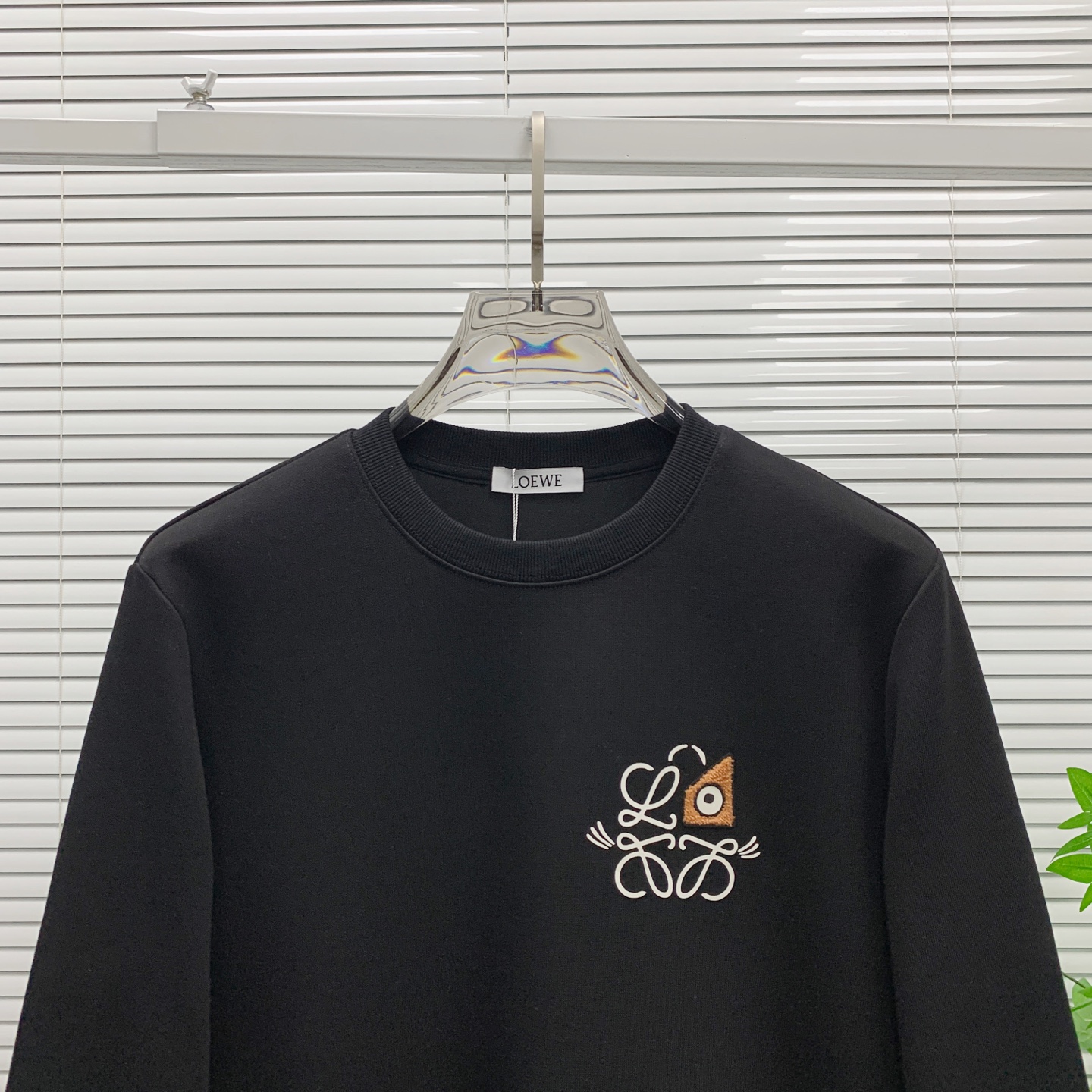 🌾罗意威25SS【新品】最新最顶级版本精美工艺圆领卫衣，最顶级的品质专柜原单套头衫，顶级制作工艺进口面料
