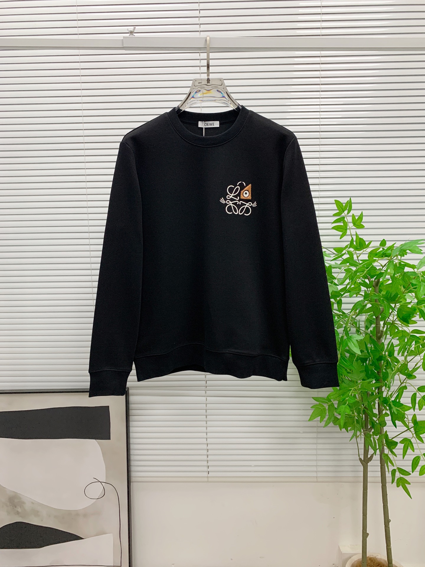 🌾罗意威25SS【新品】最新最顶级版本精美工艺圆领卫衣，最顶级的品质专柜原单套头衫，顶级制作工艺进口面料