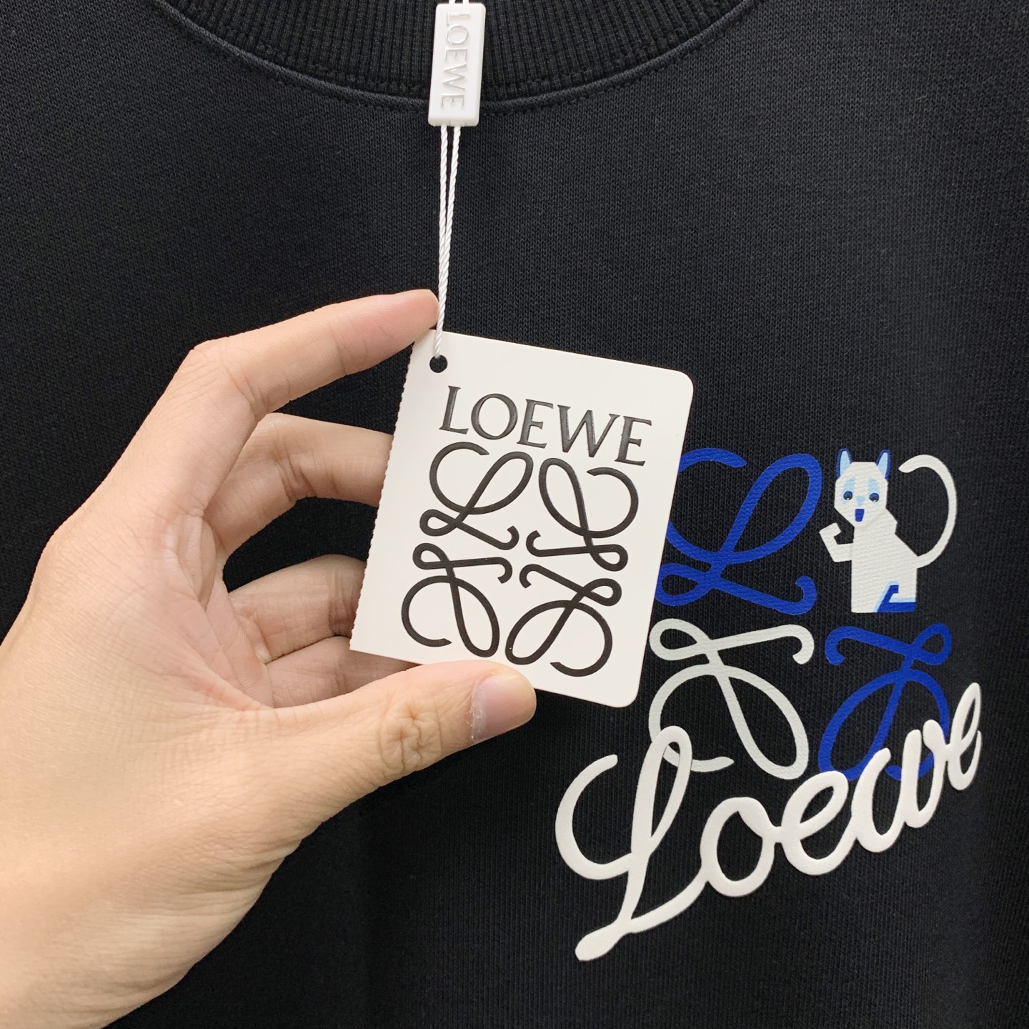 🌾罗意威25SS【新品】最新最顶级版本精美工艺圆领卫衣，最顶级的品质专柜原单套头衫，顶级制作工艺进口面料