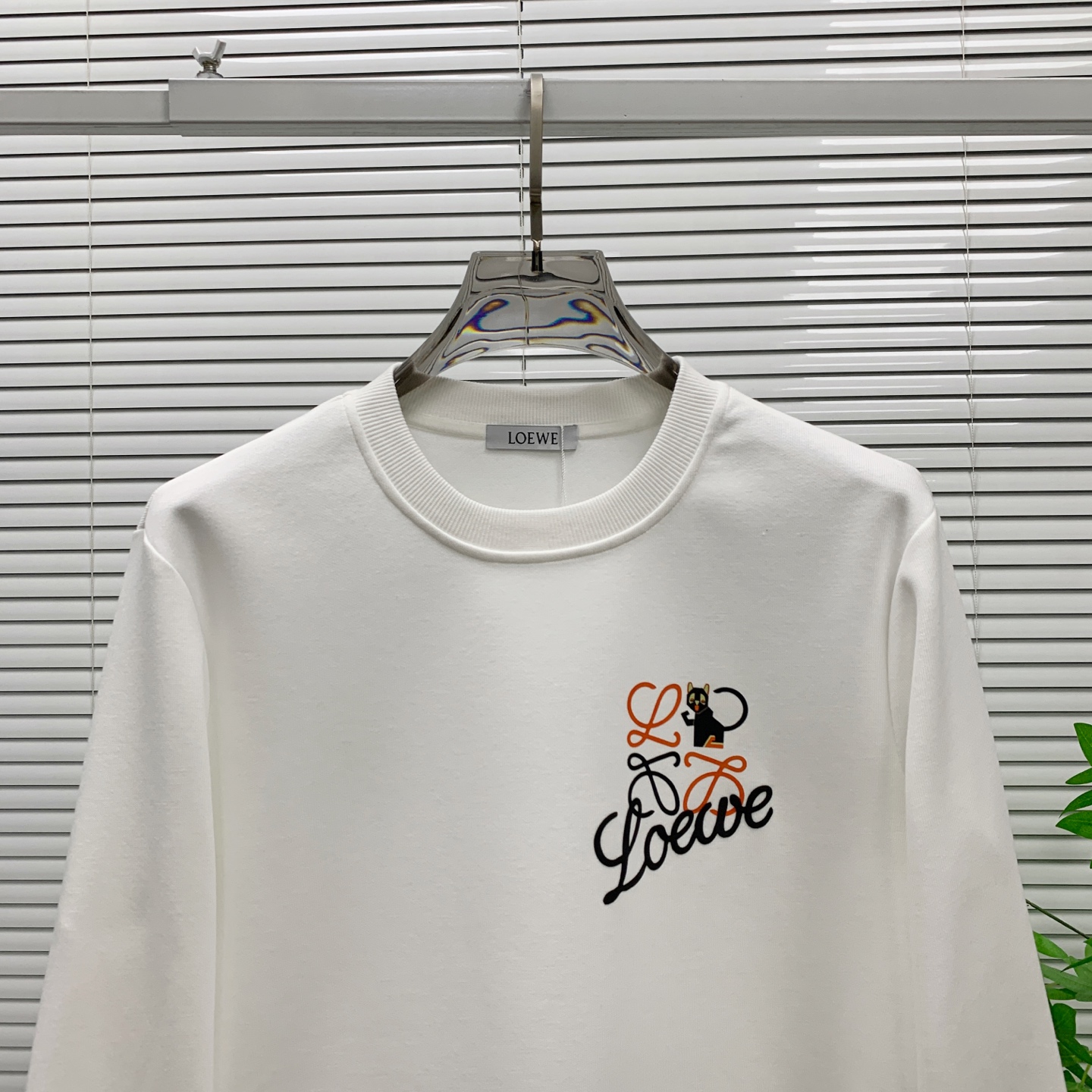 🌾罗意威25SS【新品】最新最顶级版本精美工艺圆领卫衣，最顶级的品质专柜原单套头衫，顶级制作工艺进口面料